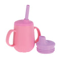3-Stage Training Cup Set with Handles | Pink (4K2S)