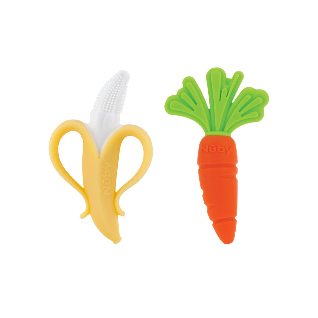 NanaNubs Gum Massager and Carrot Teether Set (G10P)