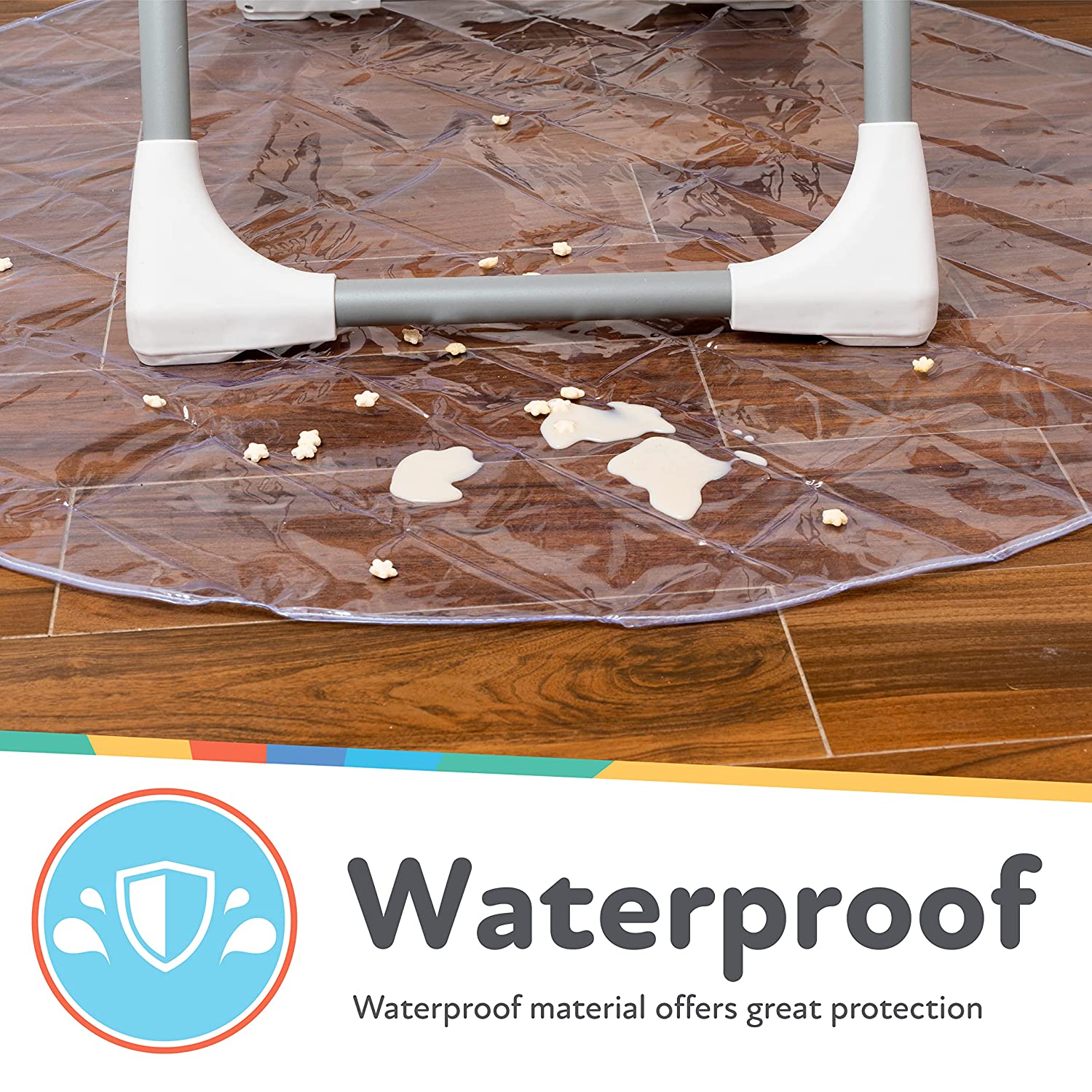 No-Mess Mealtime Floor Mat (H9H1)