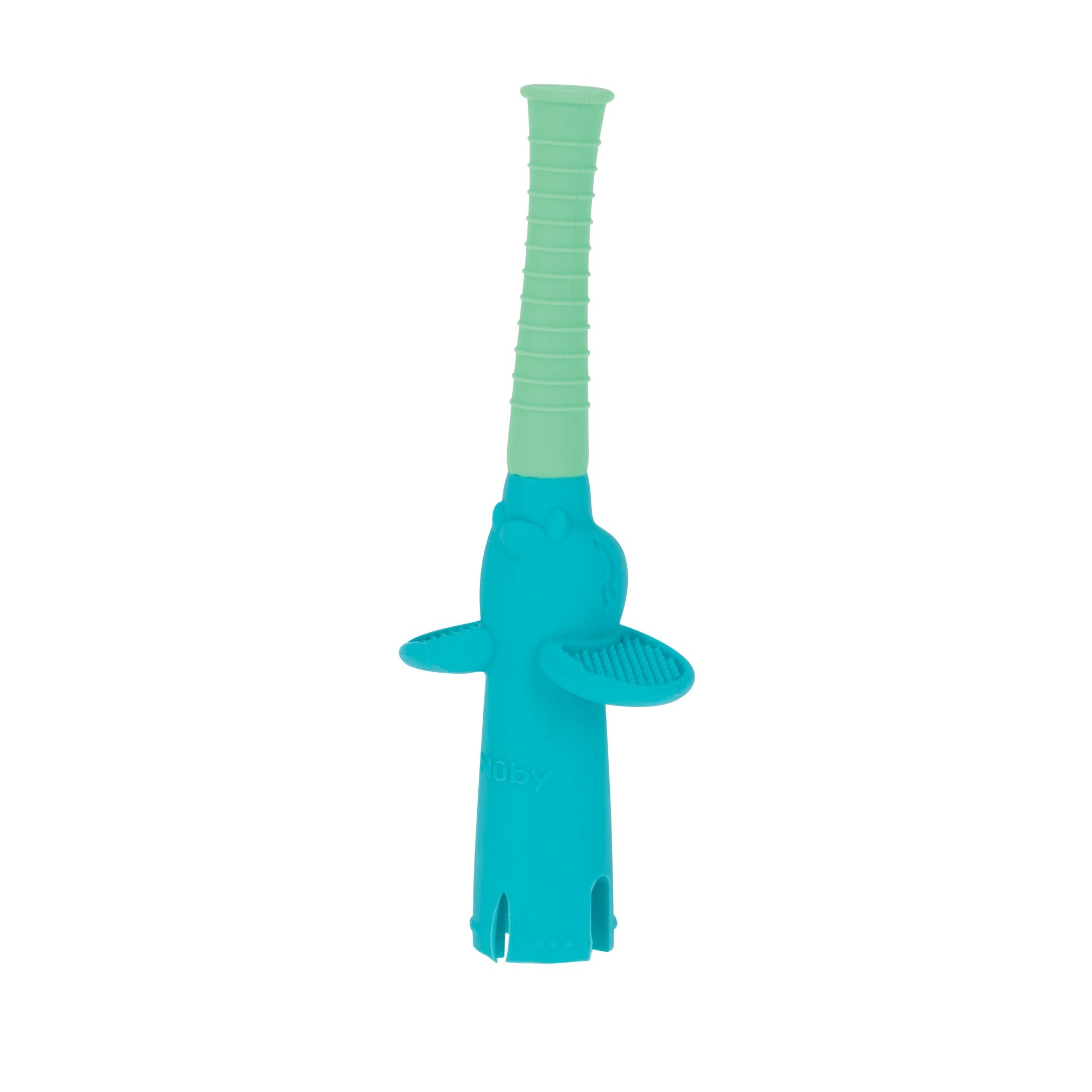 Sensory Tube Teethers (2 Pack) | Aqua & Yellow (XJ58)