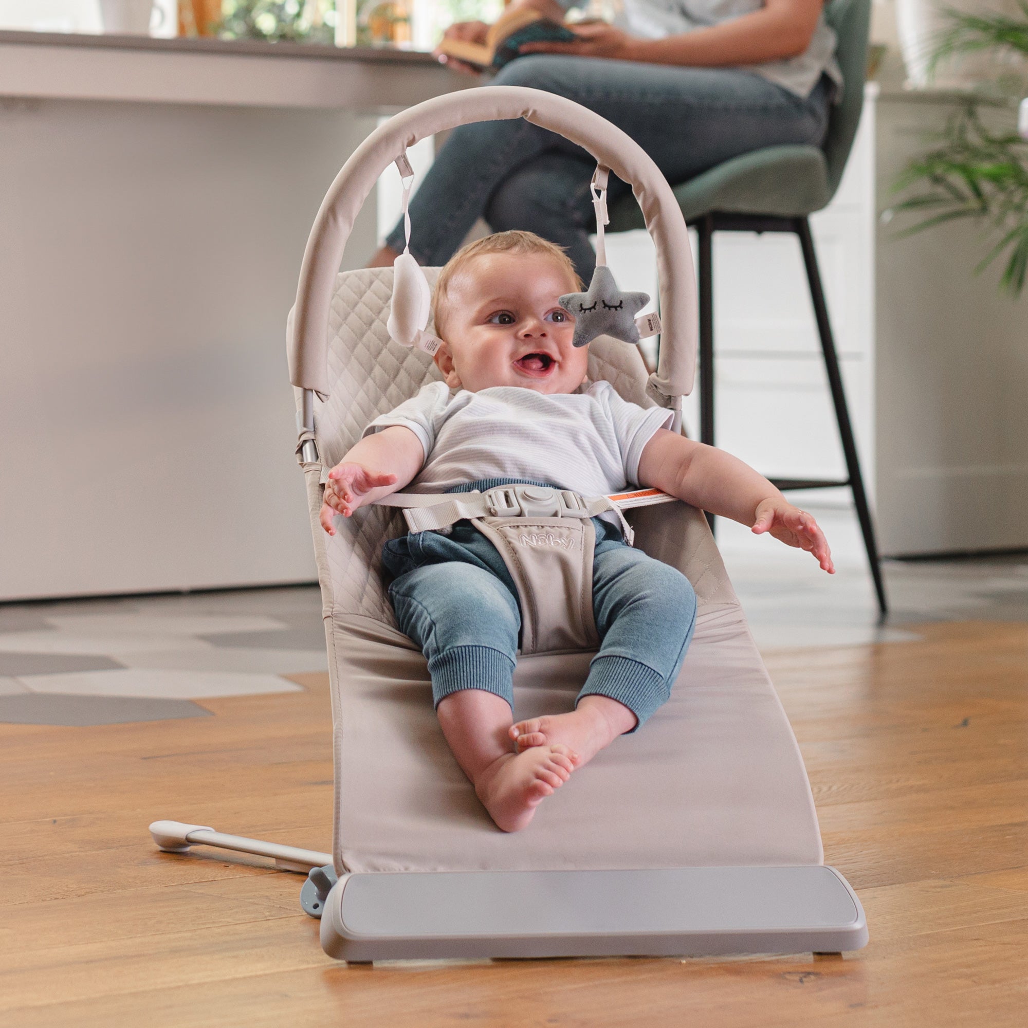 Baby Bouncer Seat | Grey (0KUI)