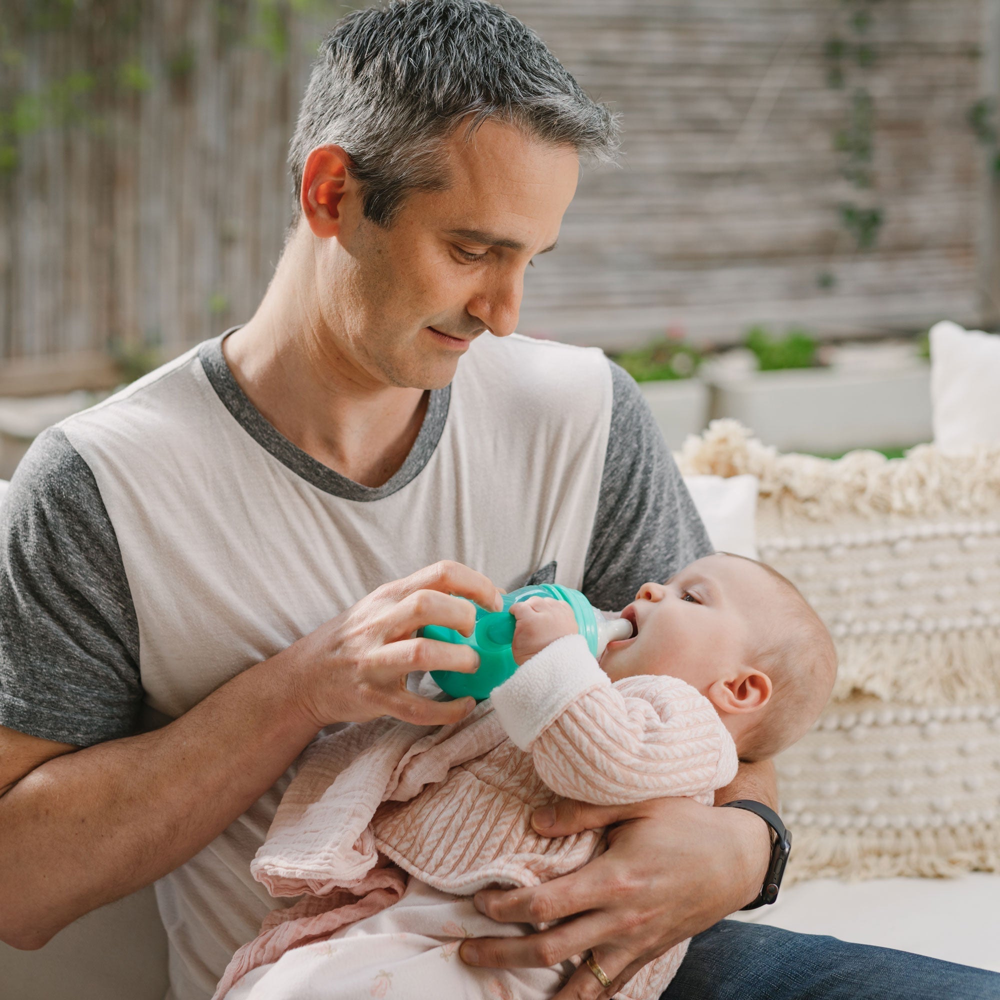 Bottle-to-Cup Wide Neck Bottle (PBL6)