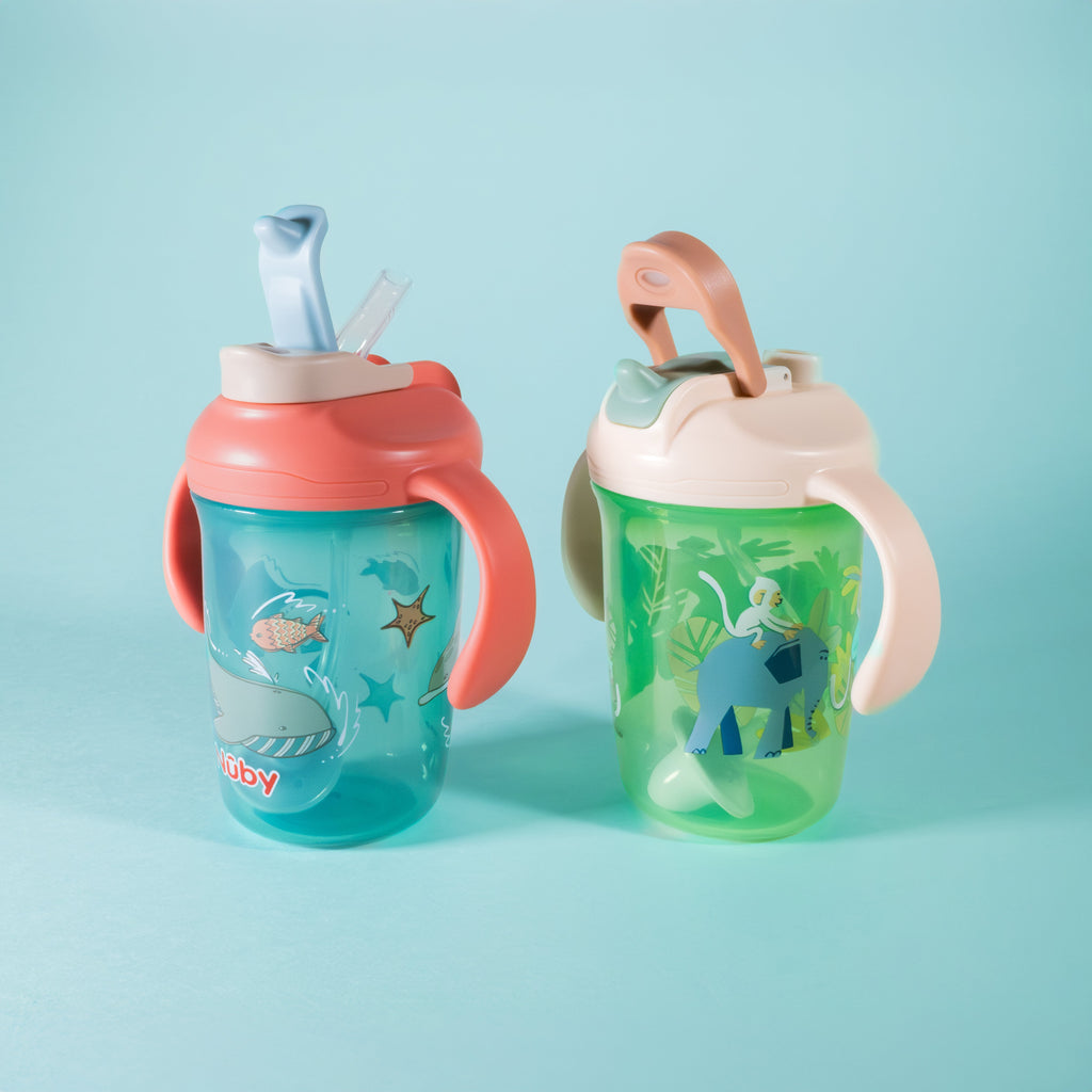 2-in-1 Toddler Cup (2 Pack) | Jungle & Ocean (ZVWL)