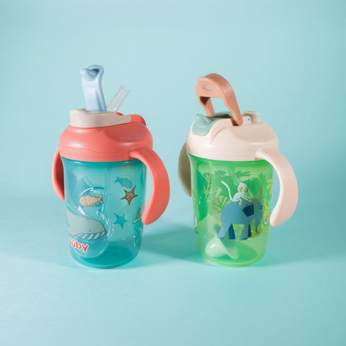 2-in-1 Toddler Cup (2 Pack) | Jungle & Ocean (ZVWL)