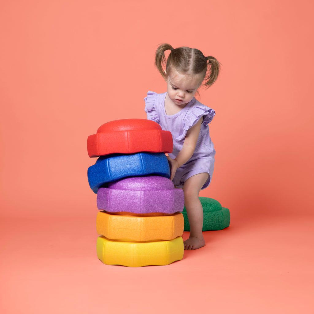 StepPebbles and FREE Balance Board | Primary (DDF9)