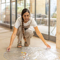 No-Mess Mealtime Floor Mat (H9H1)