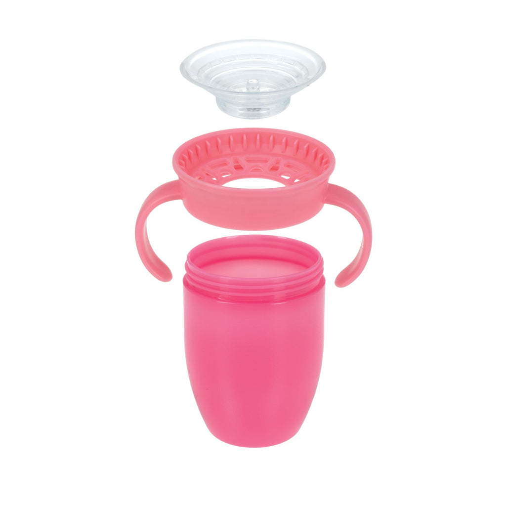360 Wonder Cup with Handles (3 Pack - 5 oz) | Purple/Pink/Aqua (JII2)