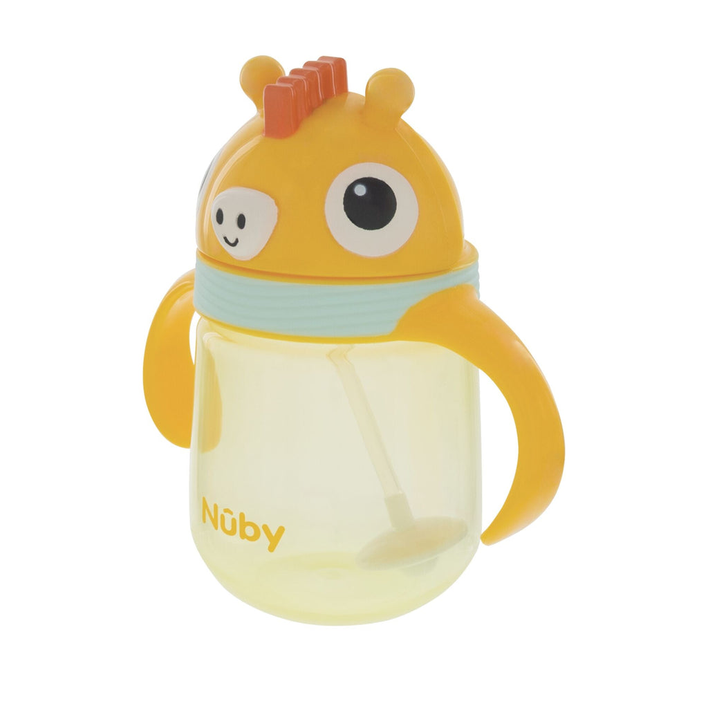 Clik-It Silicone Straw Trainer Cup | Giraffe (4TXS)