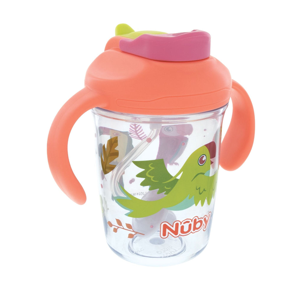 2-Handle Multi-Function Flip-It Cup | Tropical Birds (99Z8)