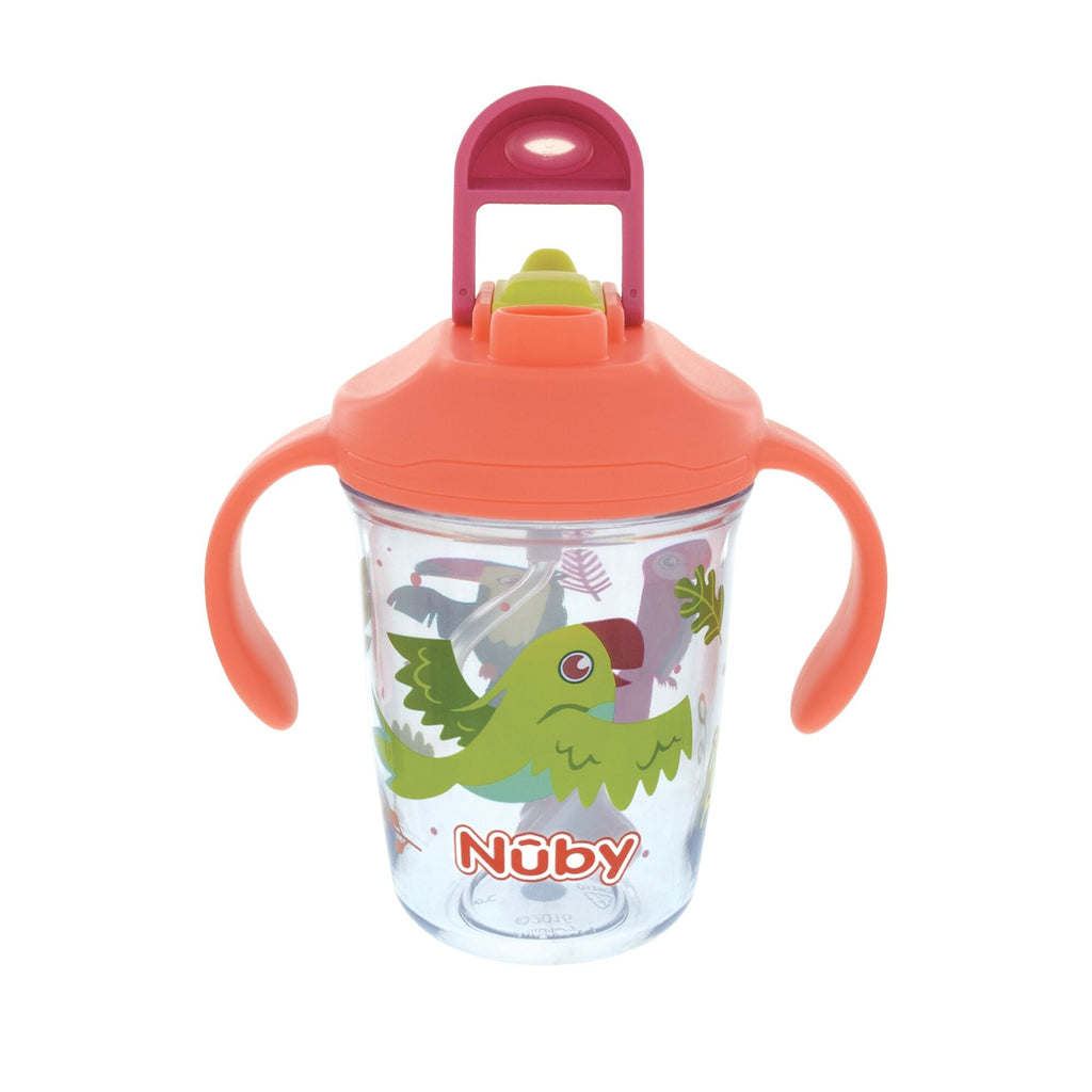 2-Handle Multi-Function Flip-It Cup | Tropical Birds (99Z8)
