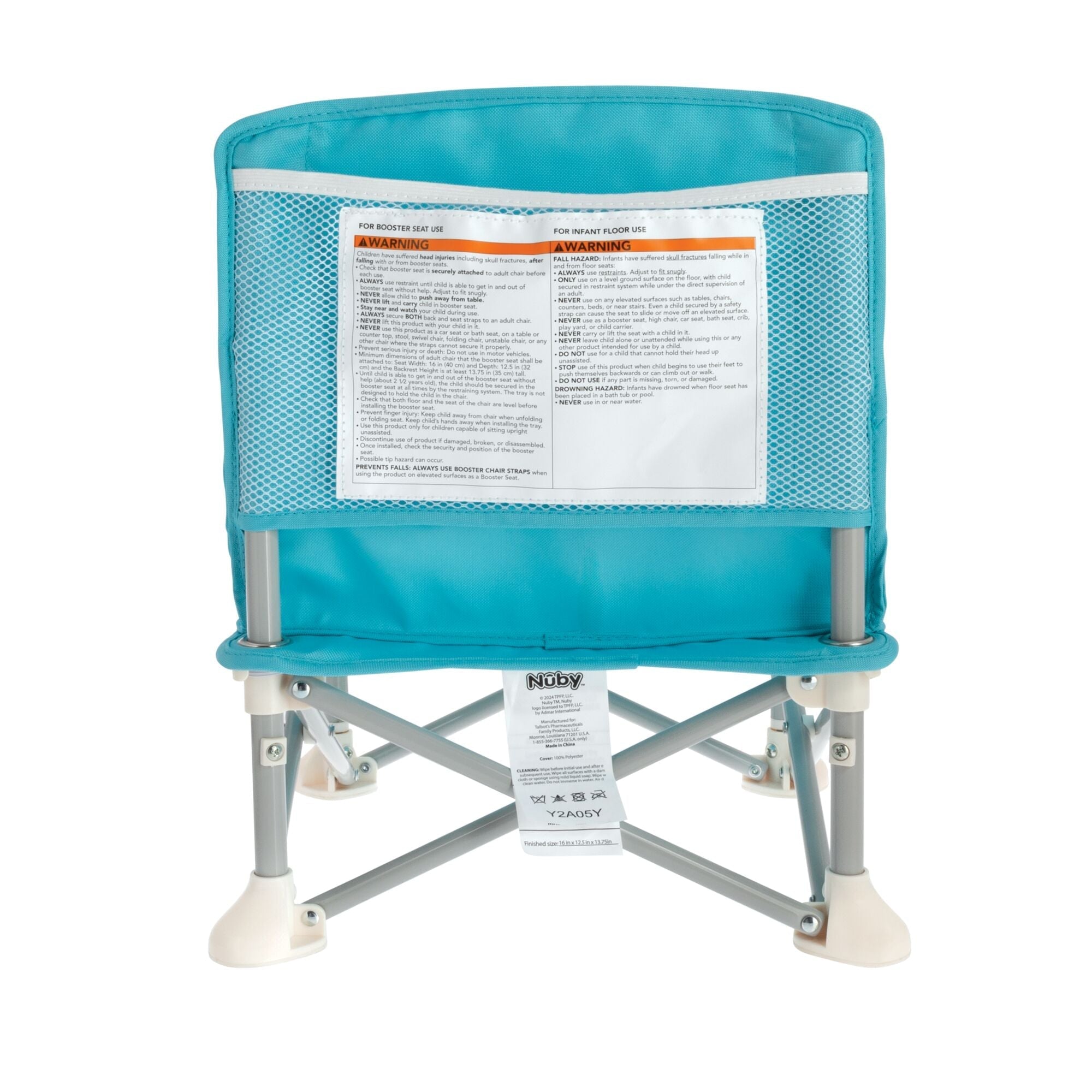 Pop Up Booster Seat | Aqua (HX1W)