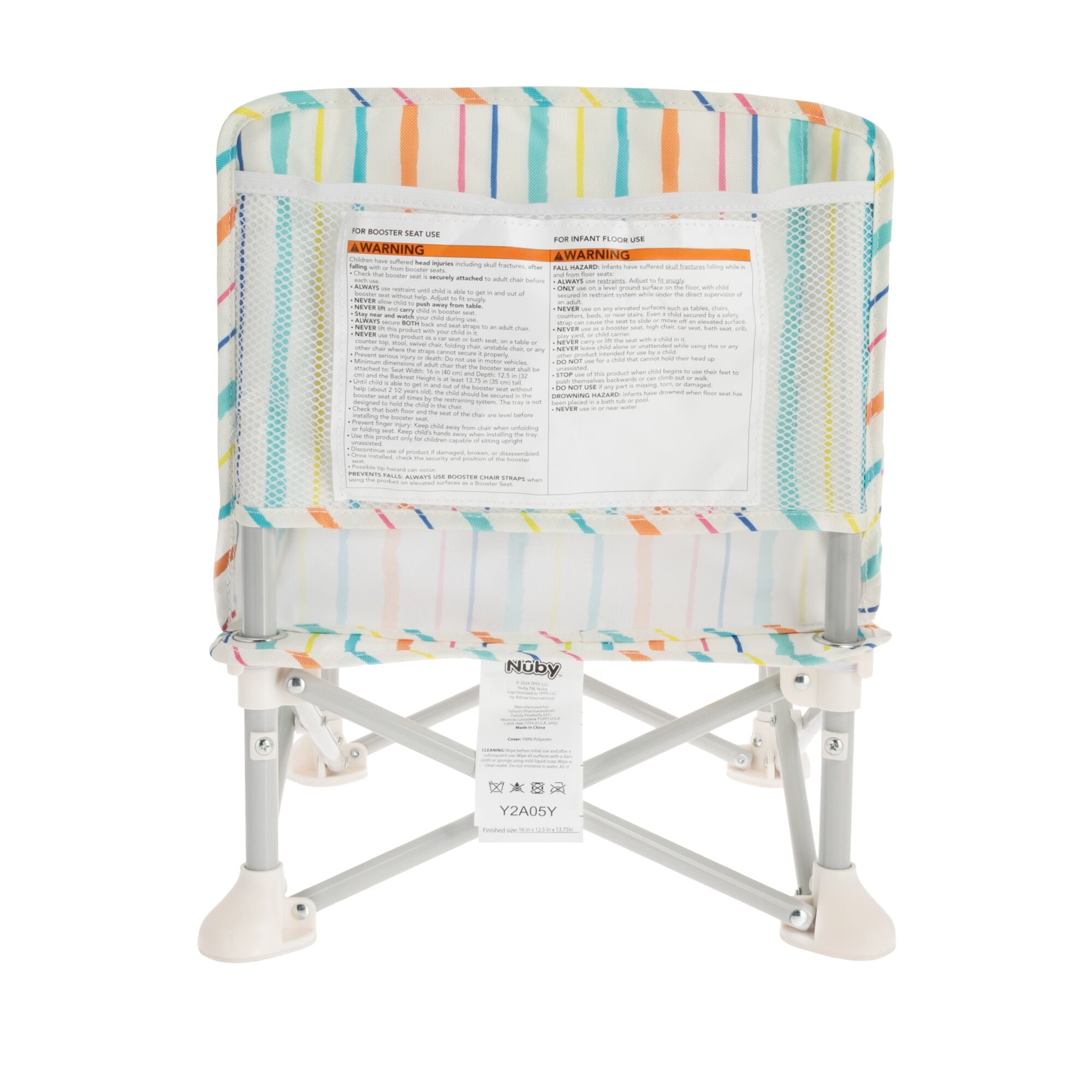 Pop Up Booster Seat | Stripes (64HD)