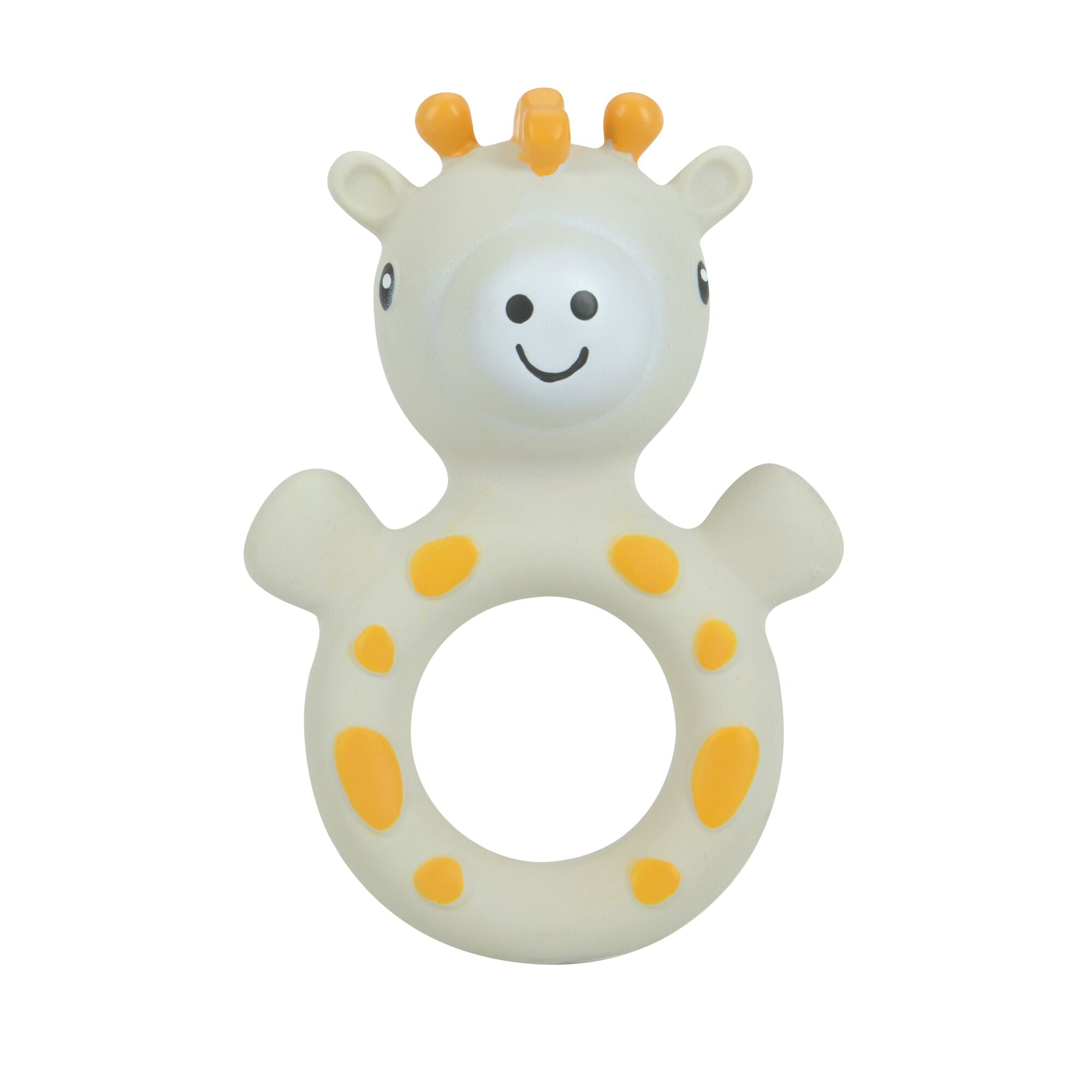 Jackie the Giraffe Natural Rubber Teething Ring | Giraffe (5184)