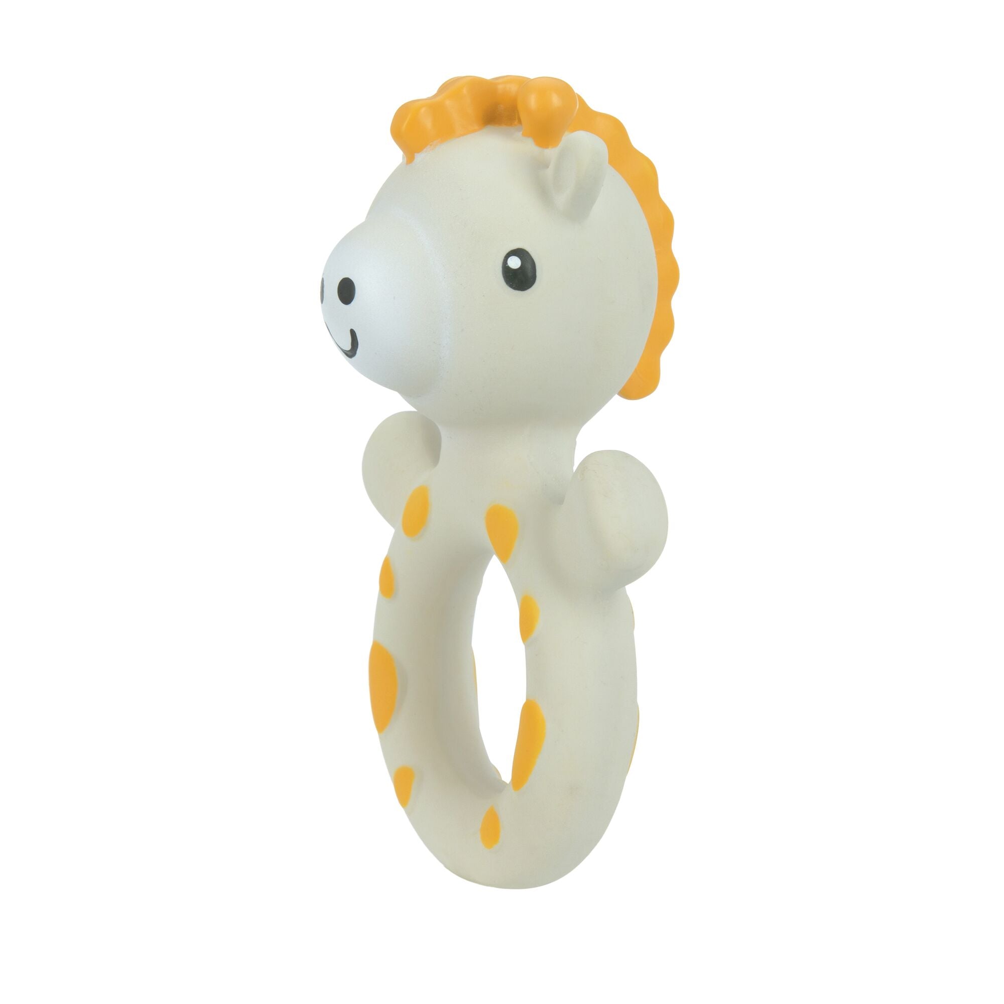 Jackie the Giraffe Natural Rubber Teething Ring | Giraffe (5184)