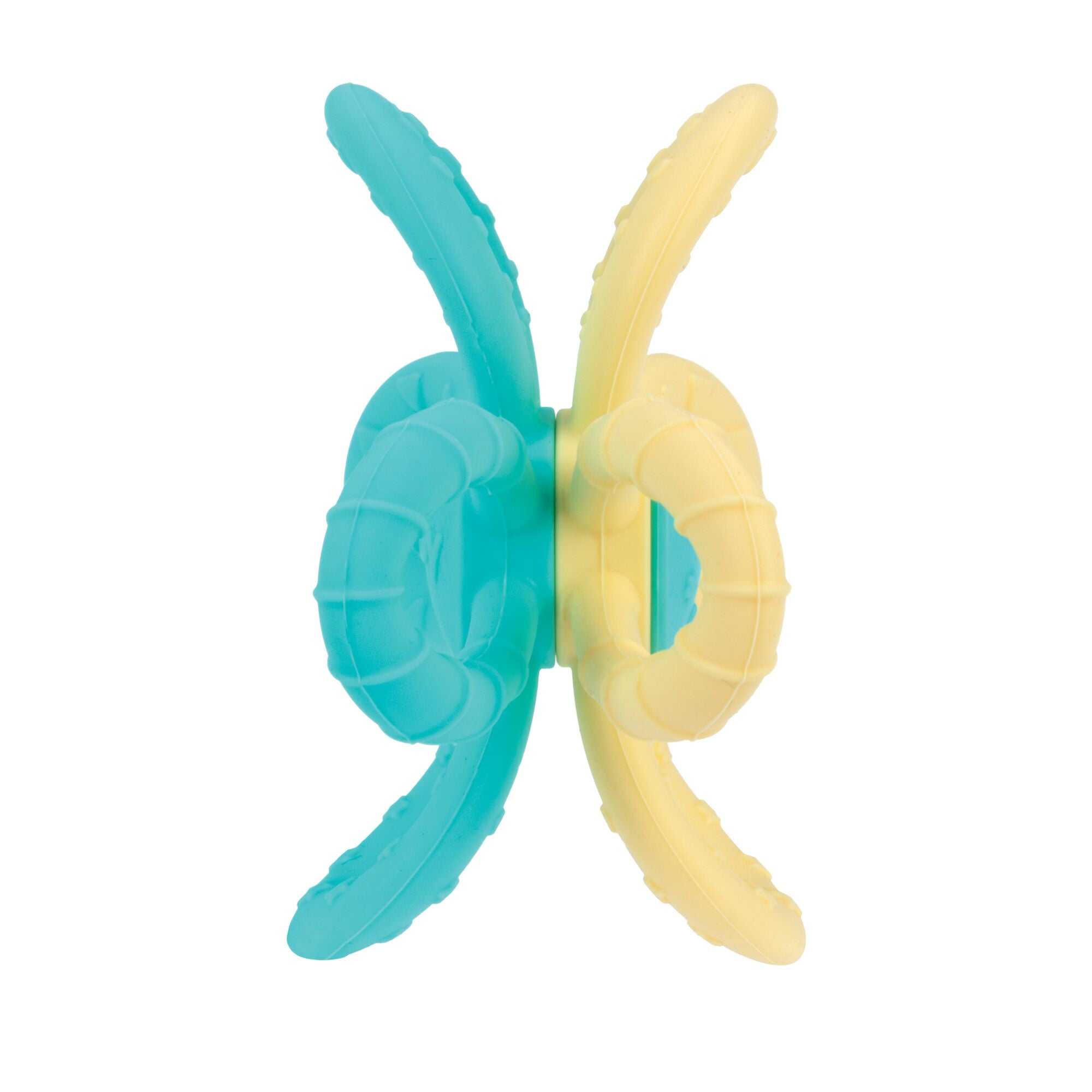 Fun Loops Teether | Aqua/Yellow (8HEI)