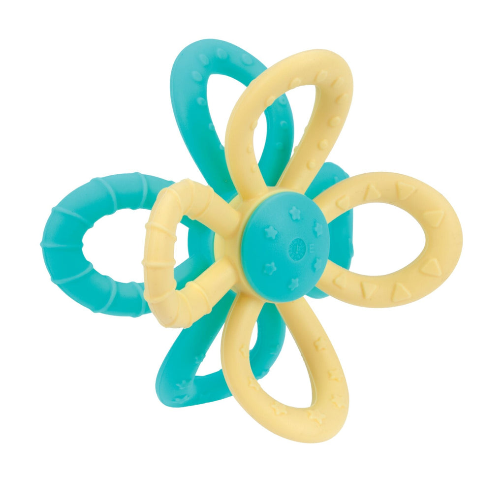 Fun Loops Teether | Aqua/Yellow (8HEI)