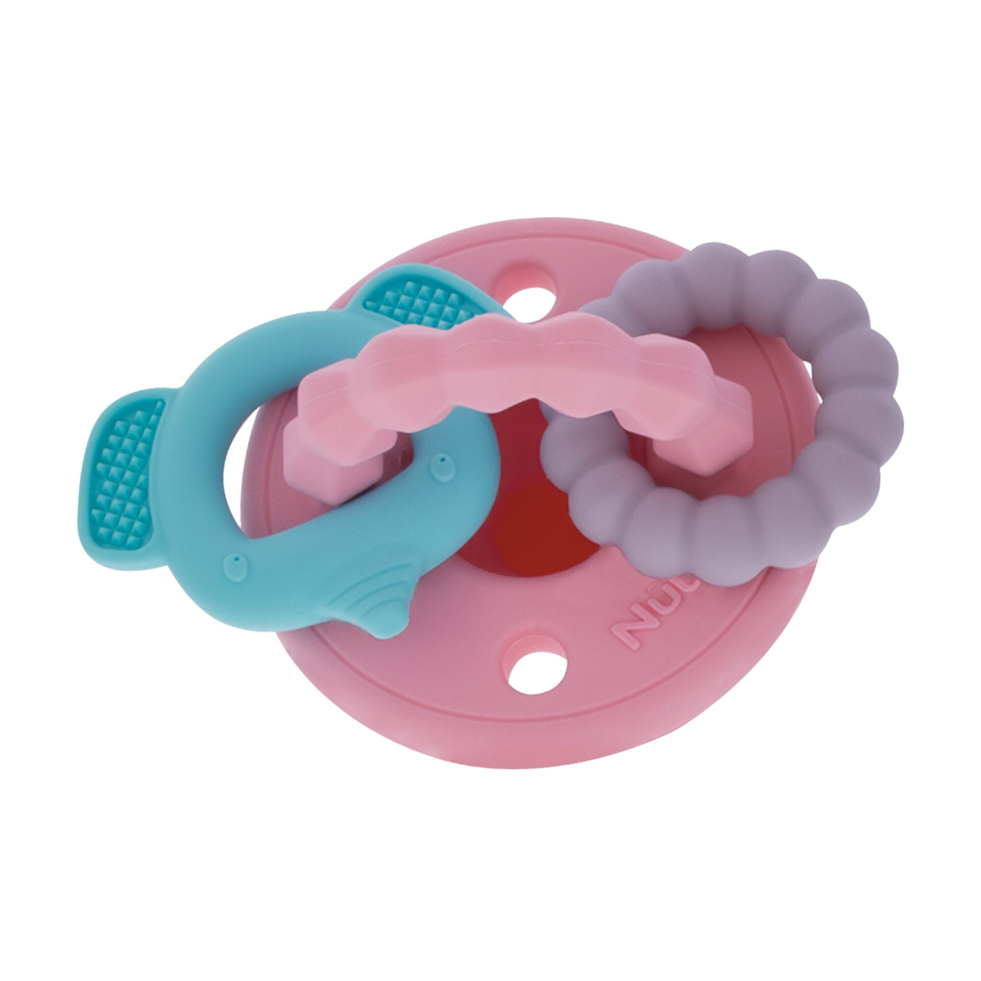 Silicone Charms (2 Pack) | Pink/White (2K76)