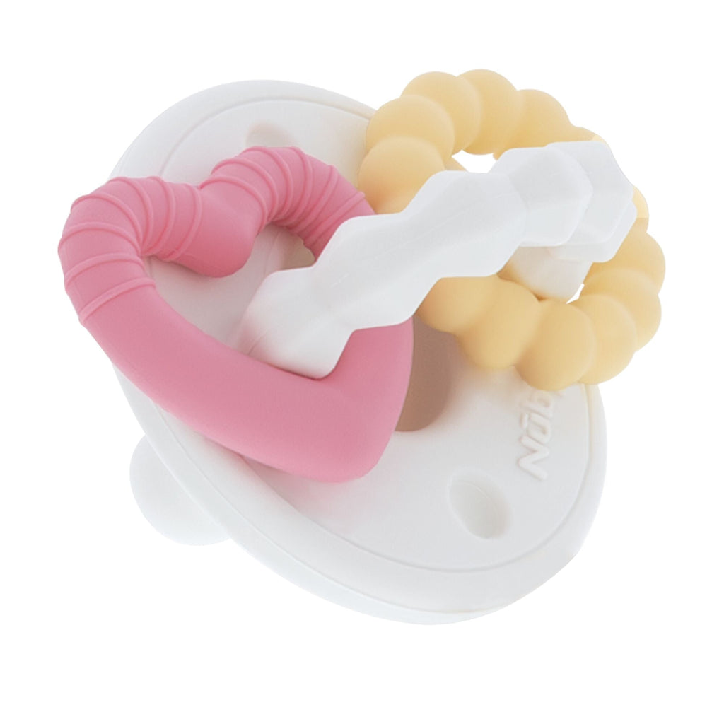 Silicone Charms (2 Pack) | Pink/White (2K76)