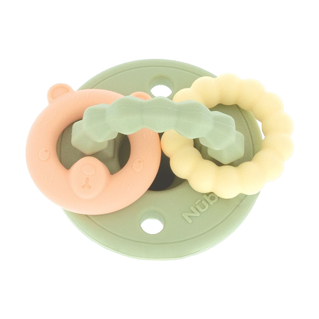Silicone Charms (2 Pack) | Green/Blue (CXJ6)
