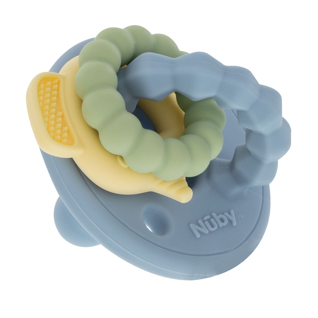 Silicone Charms (2 Pack) | Green/Blue (CXJ6)