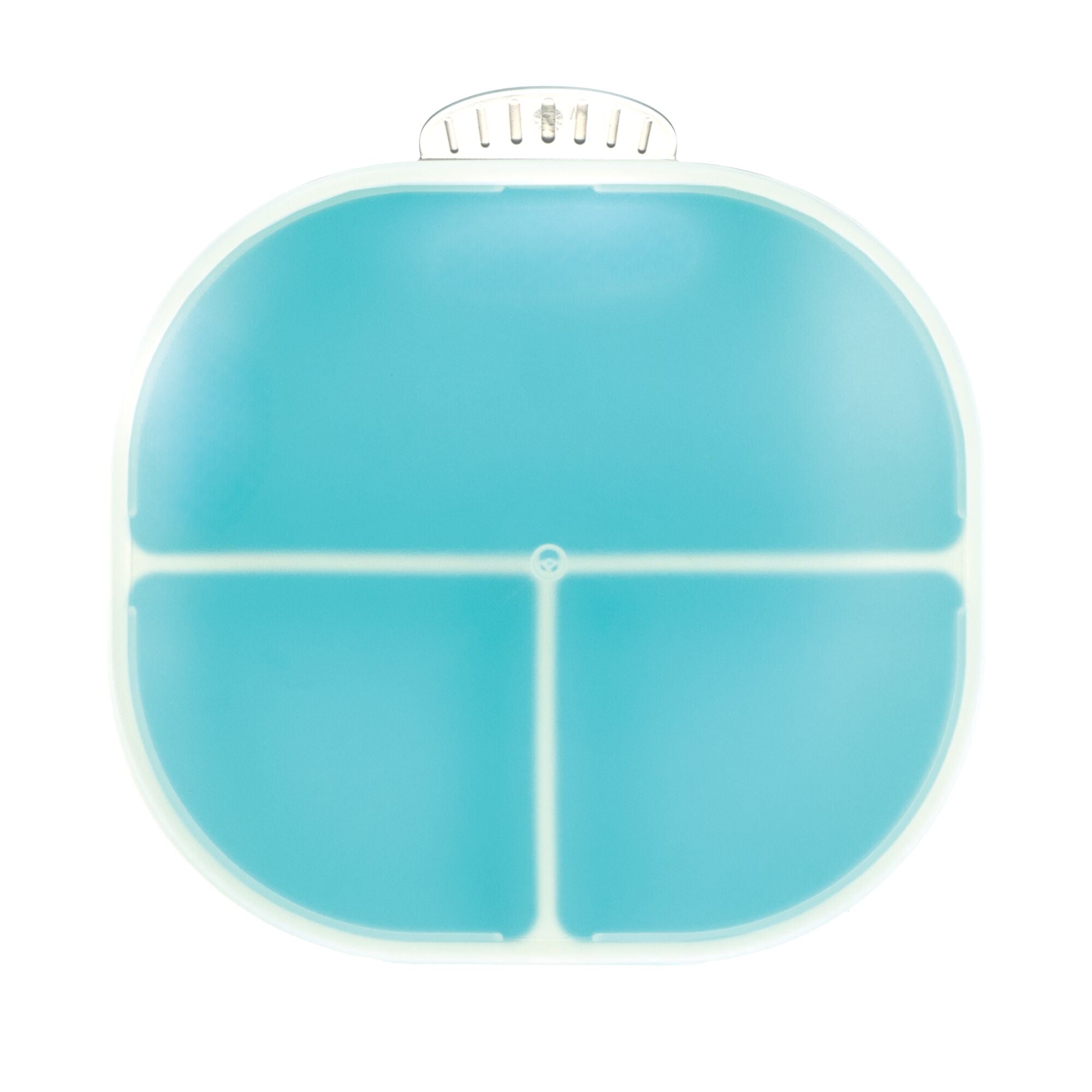 Rectangular Silicone Suction Plate (2 Pack) | Coral / Aqua (8LG0)