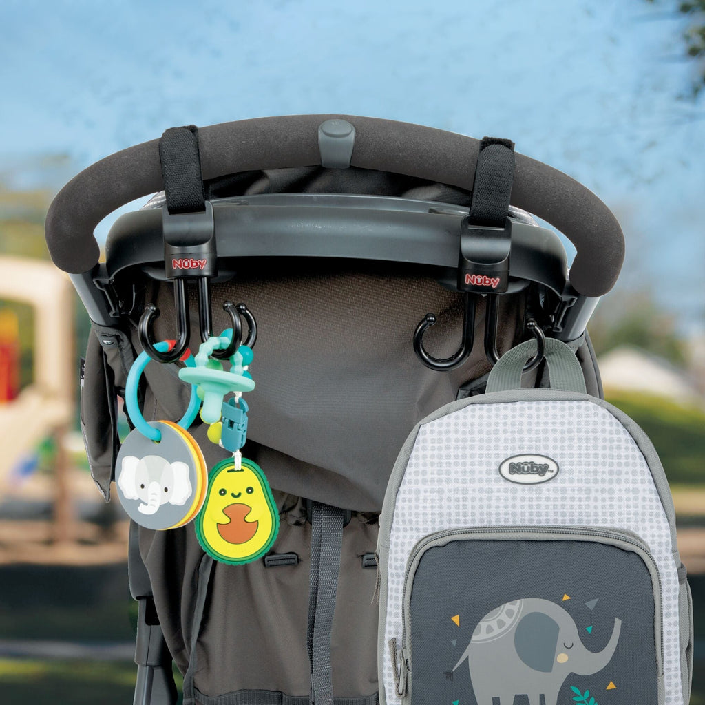 Deluxe Car Seat & Stroller Hooks (2 Pack) (2LFE)