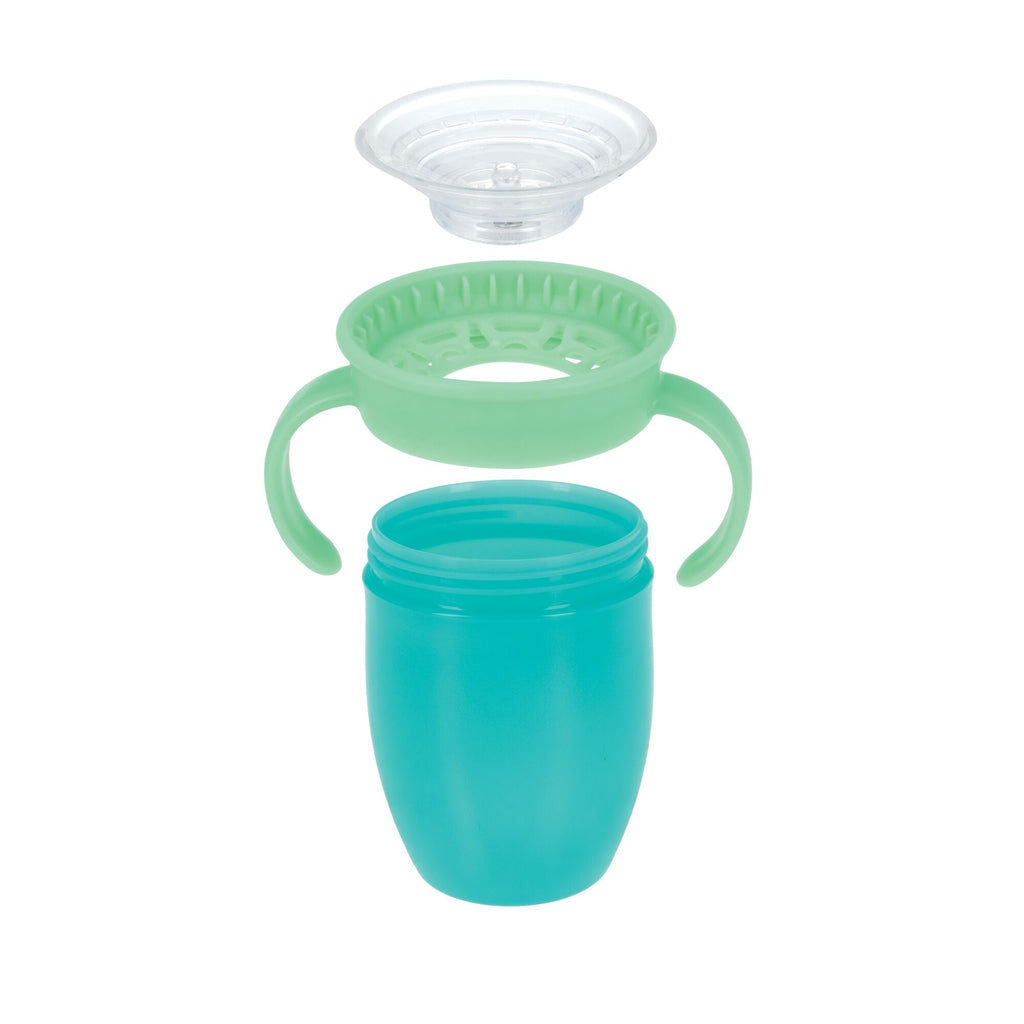 360 Wonder Cup with Handles (2 Pack - 5 oz) | Pink/Aqua (T808)