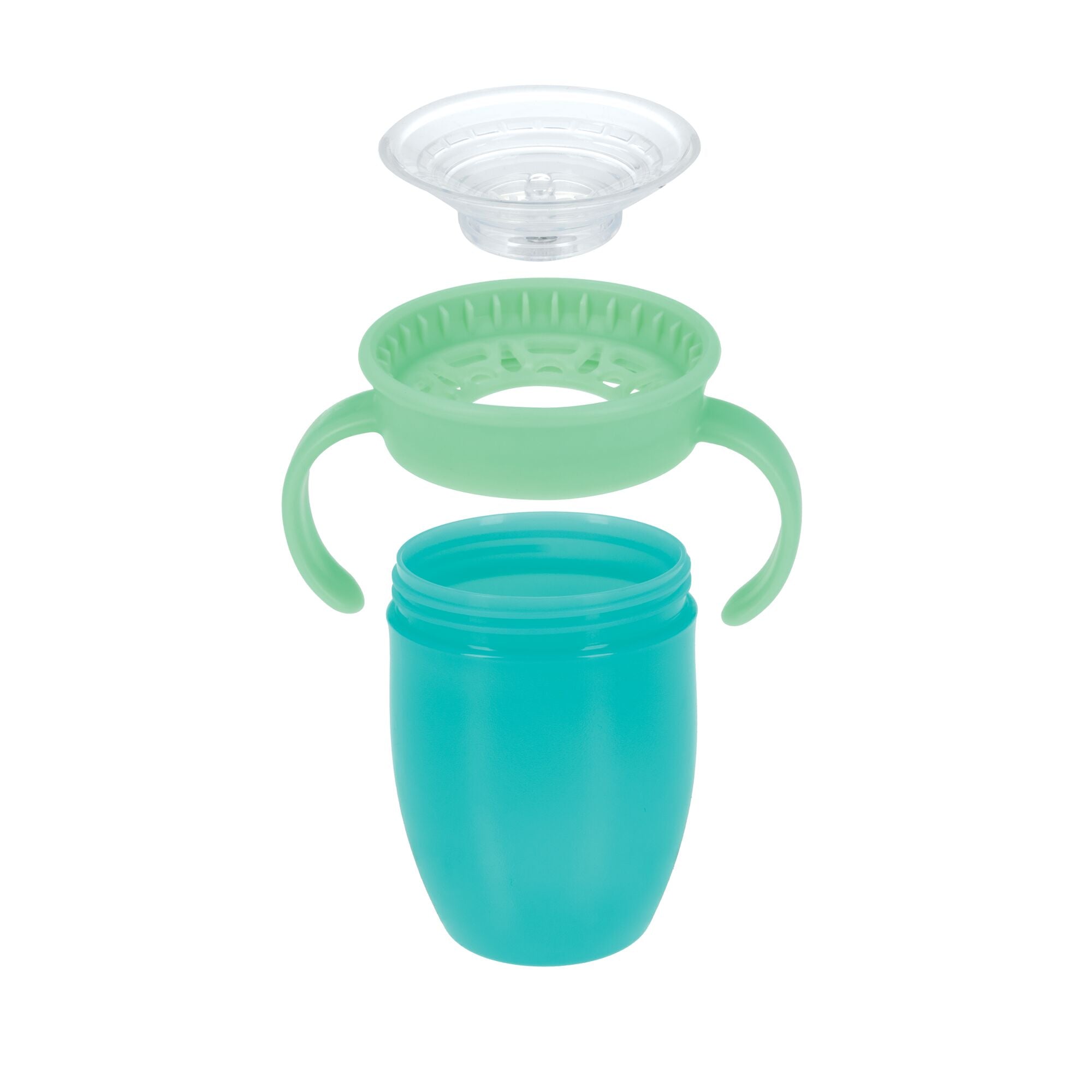 360 Wonder Cup with Handles (2 Pack - 5 oz) | Pink/Aqua (T808)
