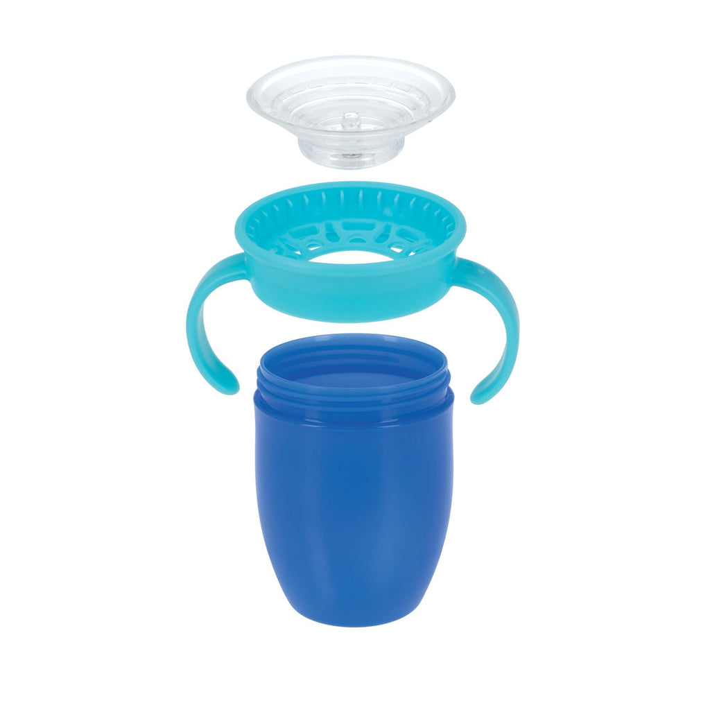 360 Wonder Cup with Handles (2 Pack - 5 oz) | Blue/Red (5RRO)