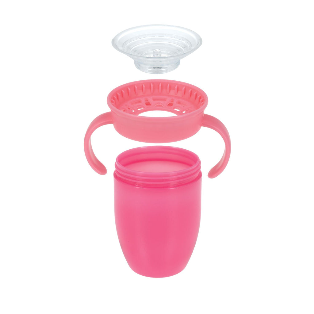 360 Wonder Cup with Handles (3 Pack - 7 oz) | Purple/Pink/Aqua (5GO1)