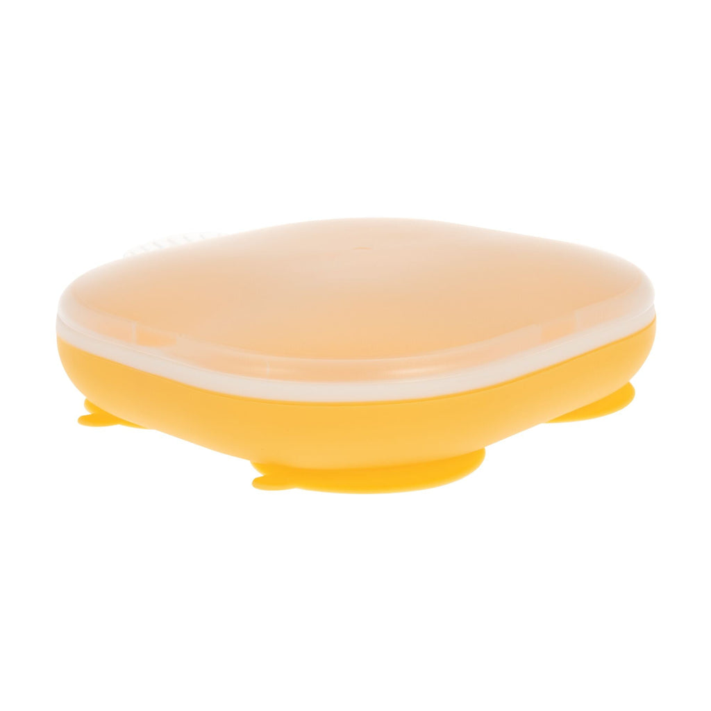 Rectangular Silicone Suction Plate (2 Pack) | Yellow / Blue (6I97)
