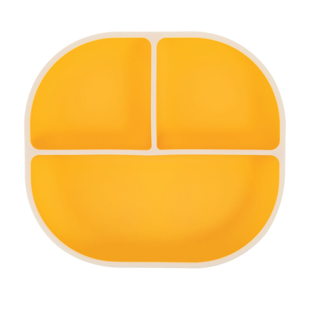 Rectangular Silicone Suction Plate (2 Pack) | Yellow / Blue (6I97)
