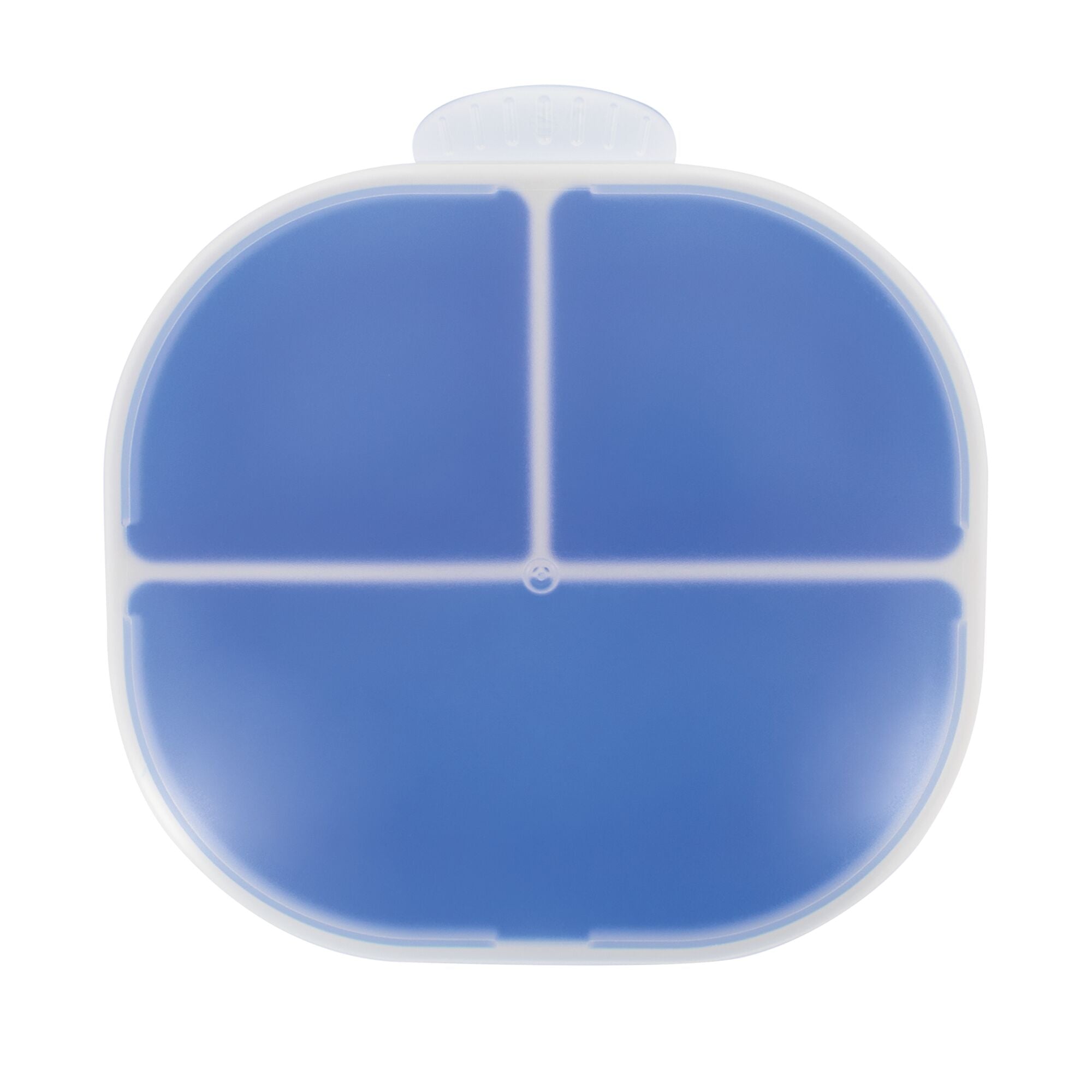 Rectangular Silicone Suction Plate (2 Pack) | Yellow / Blue (6I97)