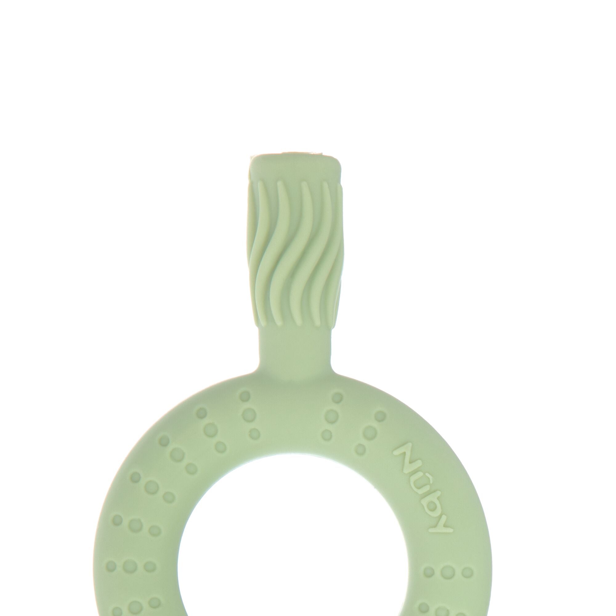 Hollow Sensory Tube Teethers | Green/Blue (5ATQ)