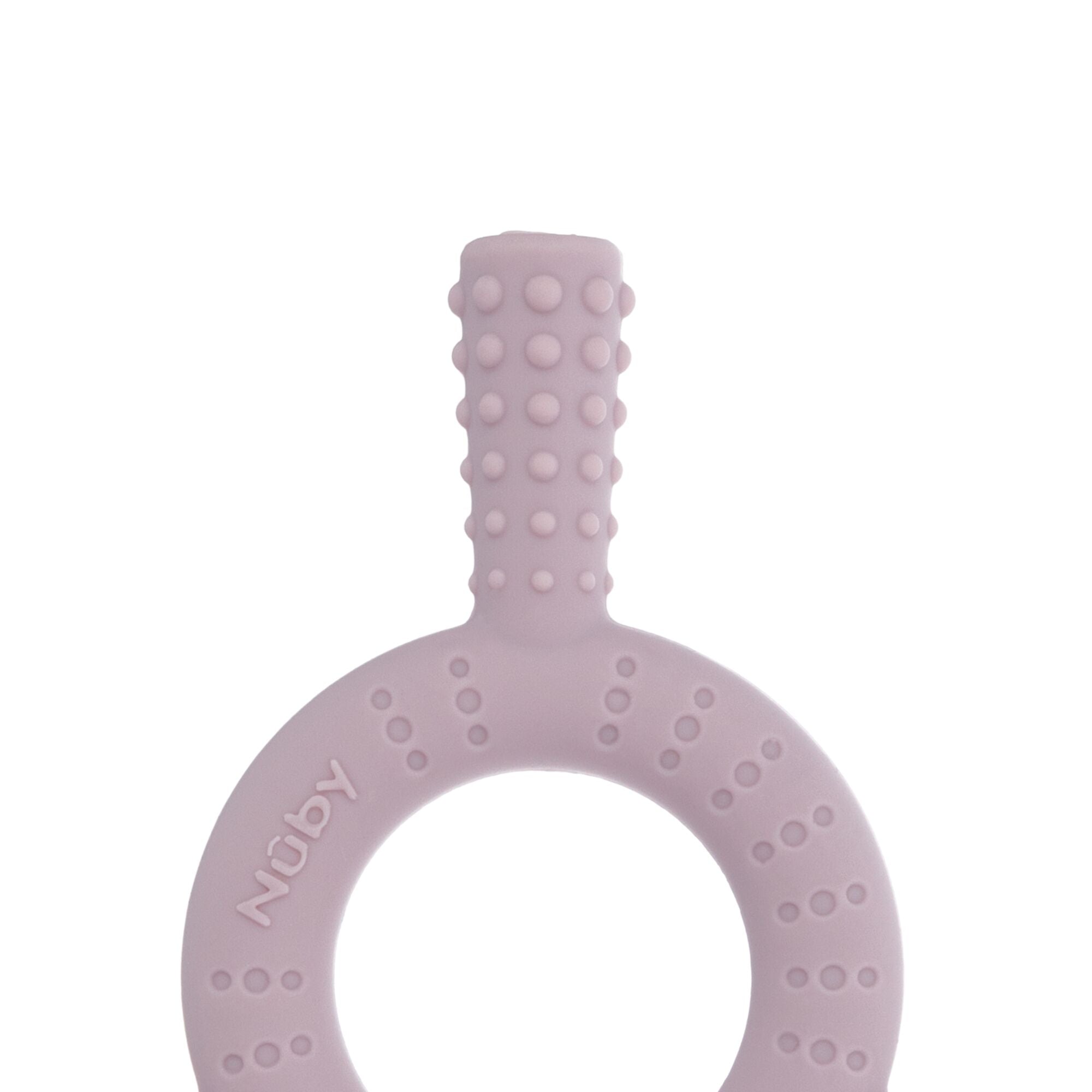 Hollow Sensory Tube Teethers | Pink/Plum (90I7)