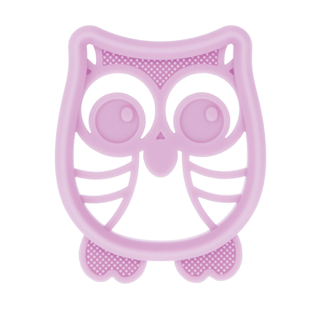 Silicone Mini Teethers (2 Pack) | Owl & Octopus (J0JE)