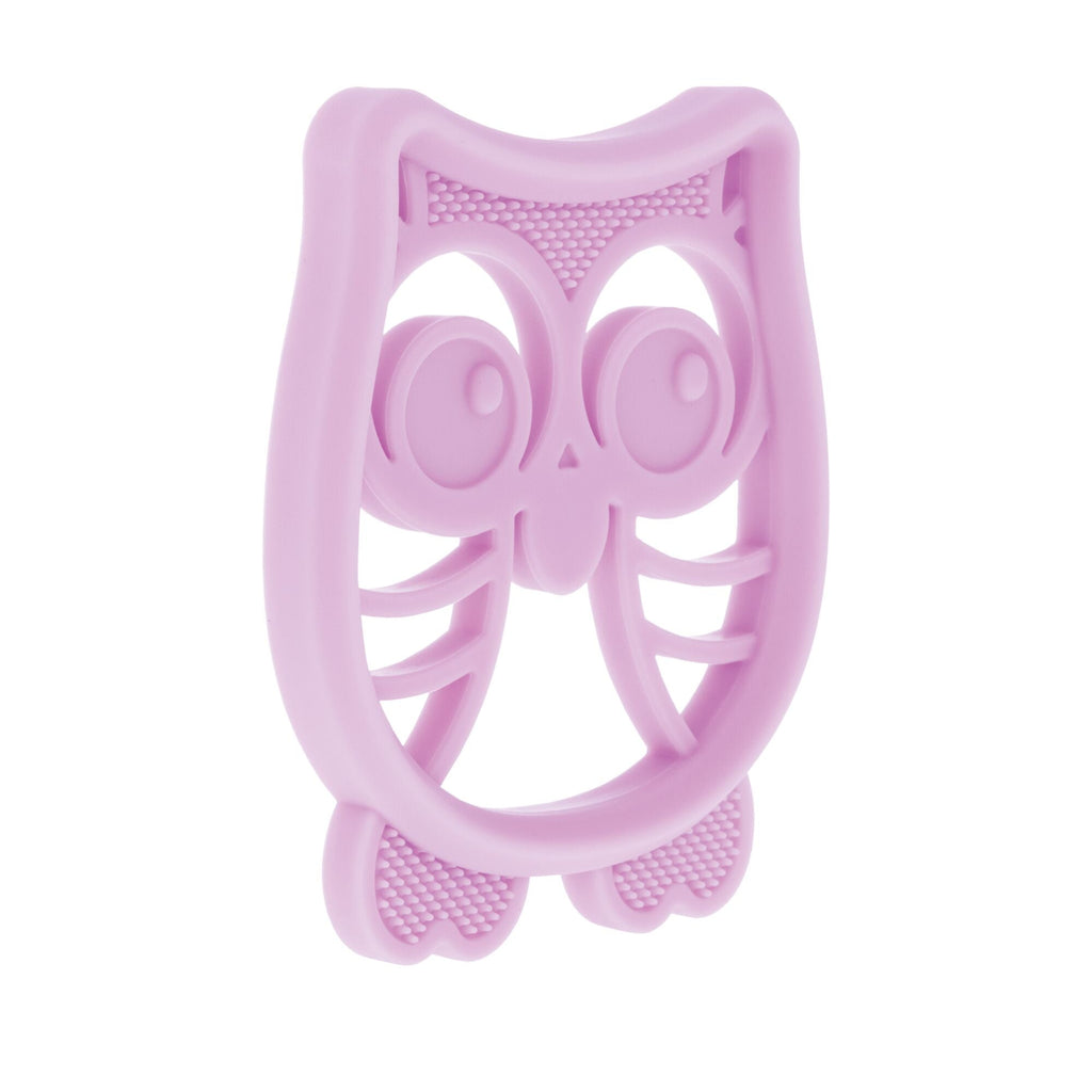 Silicone Mini Teethers (2 Pack) | Owl & Octopus (J0JE)