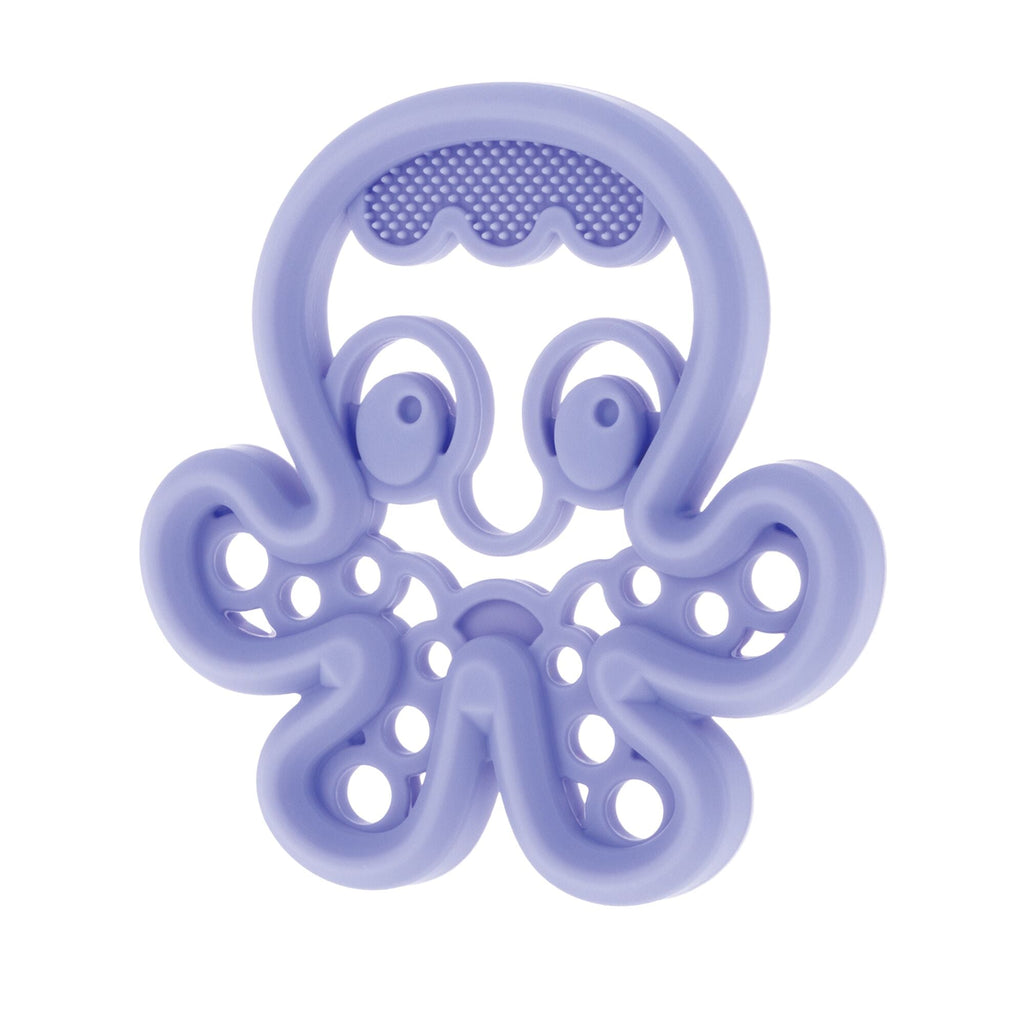 Silicone Mini Teethers (2 Pack) | Owl & Octopus (J0JE)