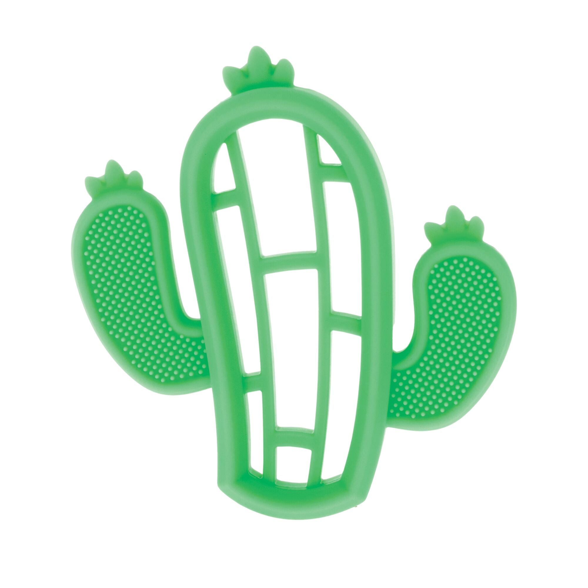 Silicone Mini Teethers (2 Pack) | Dino & Cactus (7KNP)