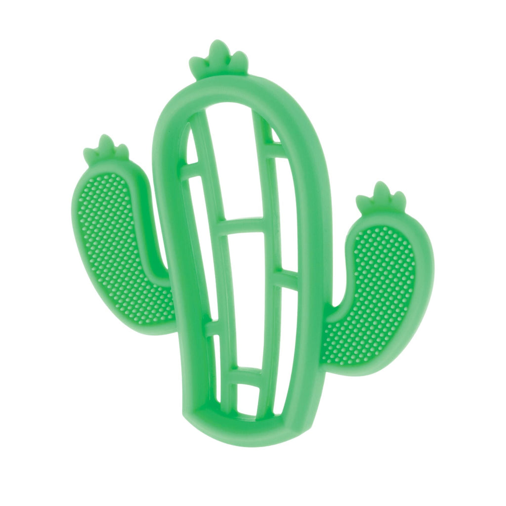 Silicone Mini Teethers (2 Pack) | Dino & Cactus (7KNP)
