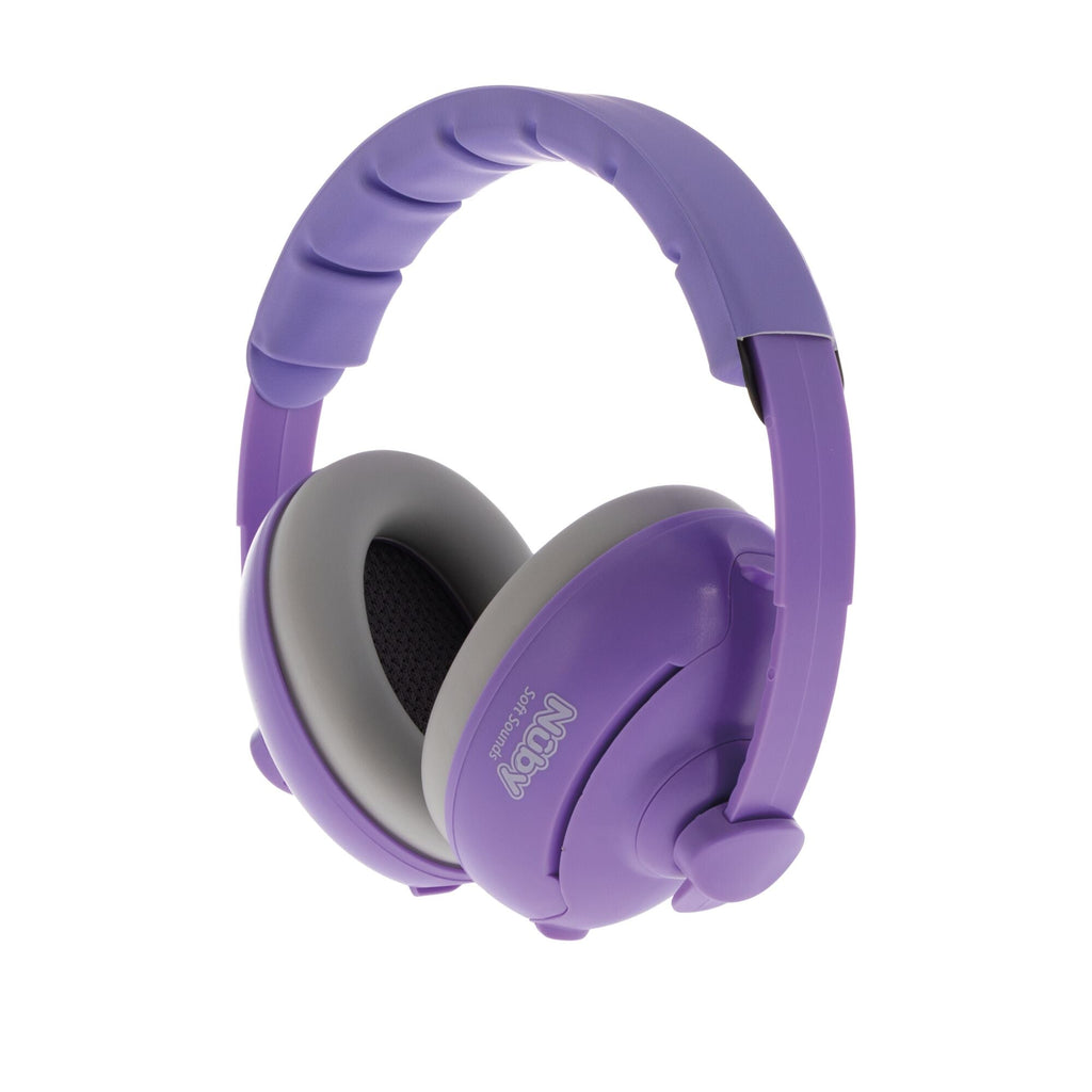 Soft Sounds 2-in-1 Noise Cancelling Earmuffs | Purple (1GDC)