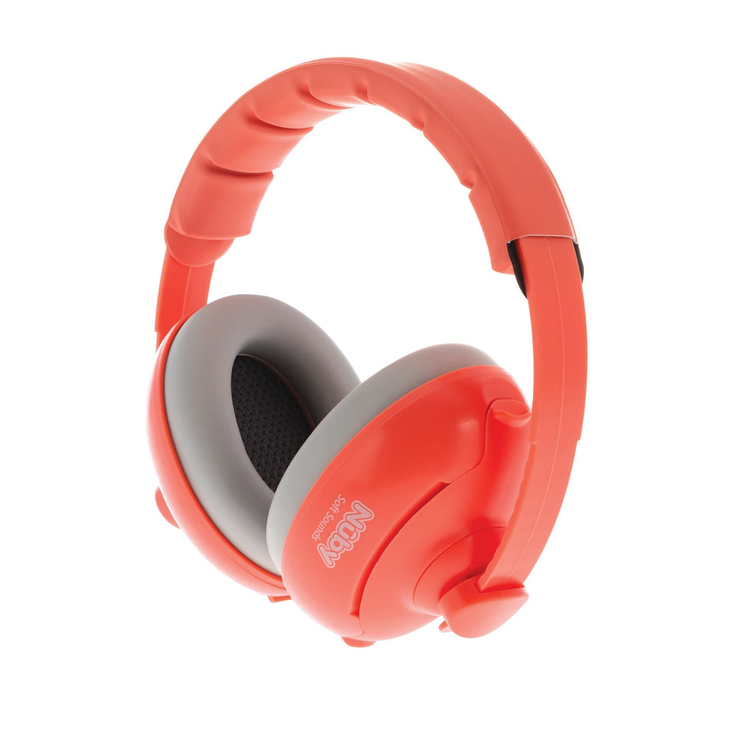 Soft Sounds 2-in-1 Noise Cancelling Earmuffs | Orange (0N68)