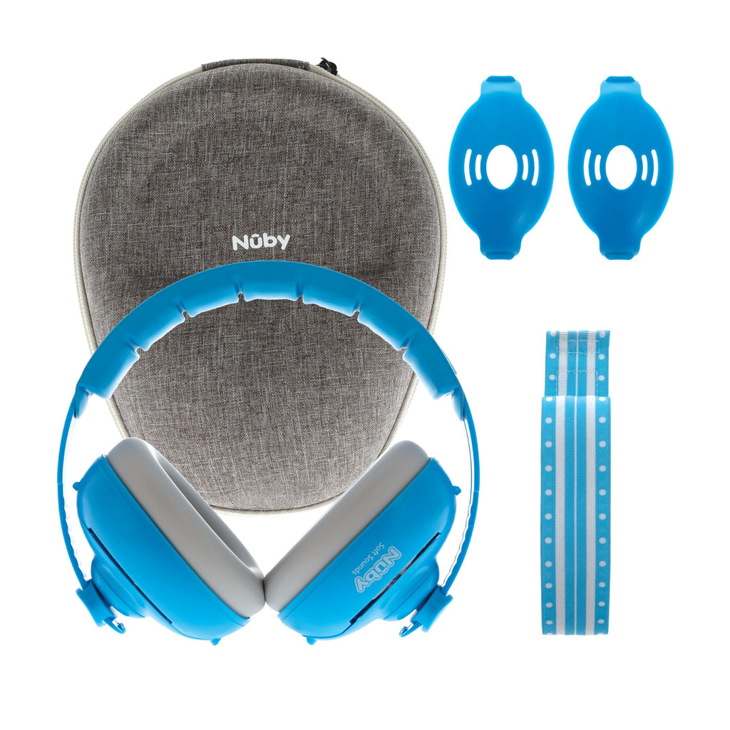 Soft Sounds 2-in-1 Noise Cancelling Earmuffs | Blue (RQV3)