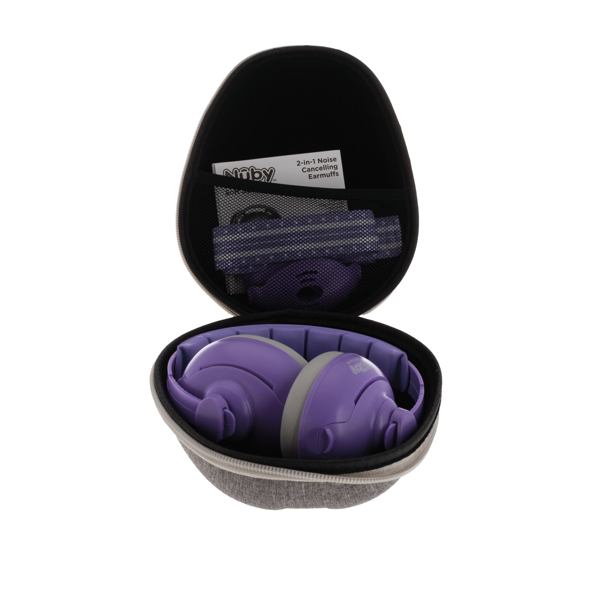 Soft Sounds 2-in-1 Noise Cancelling Earmuffs | Purple (1GDC)