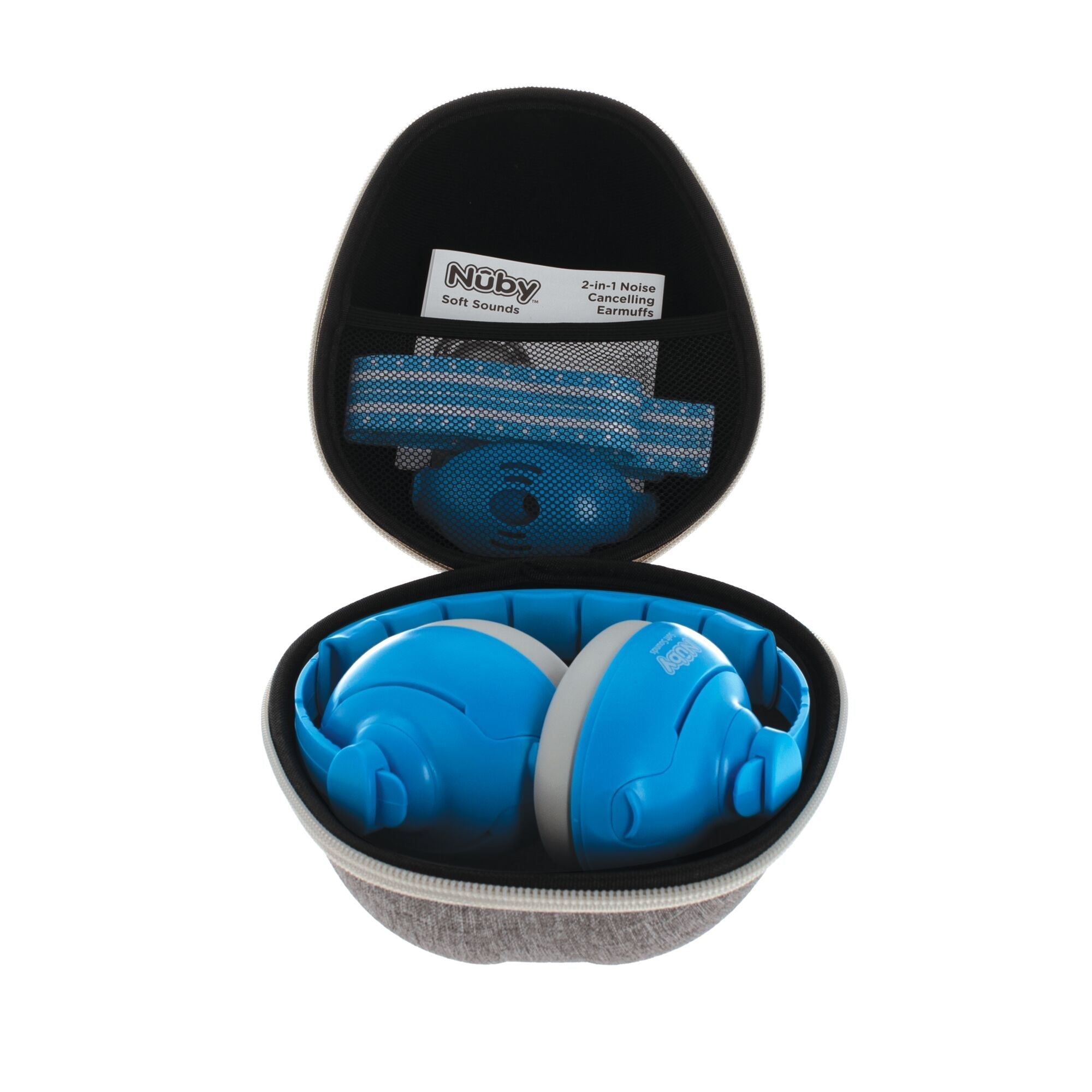 Soft Sounds 2-in-1 Noise Cancelling Earmuffs | Blue (RQV3)