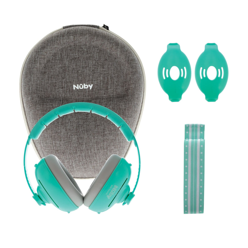 Soft Sounds 2-in-1 Noise Cancelling Earmuffs | Aqua (D3KP)