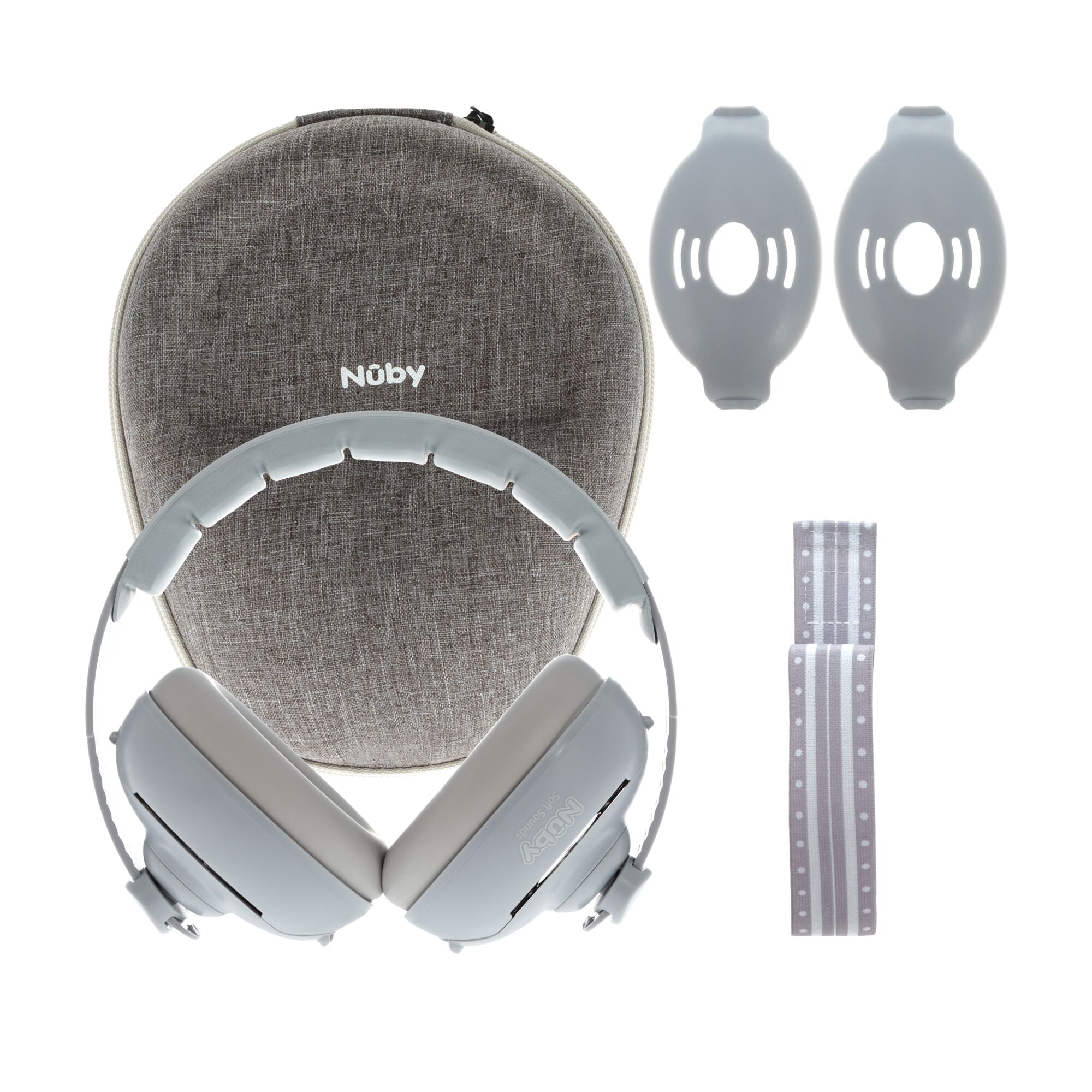 Soft Sounds 2-in-1 Noise Cancelling Earmuffs | Grey (FZI0)