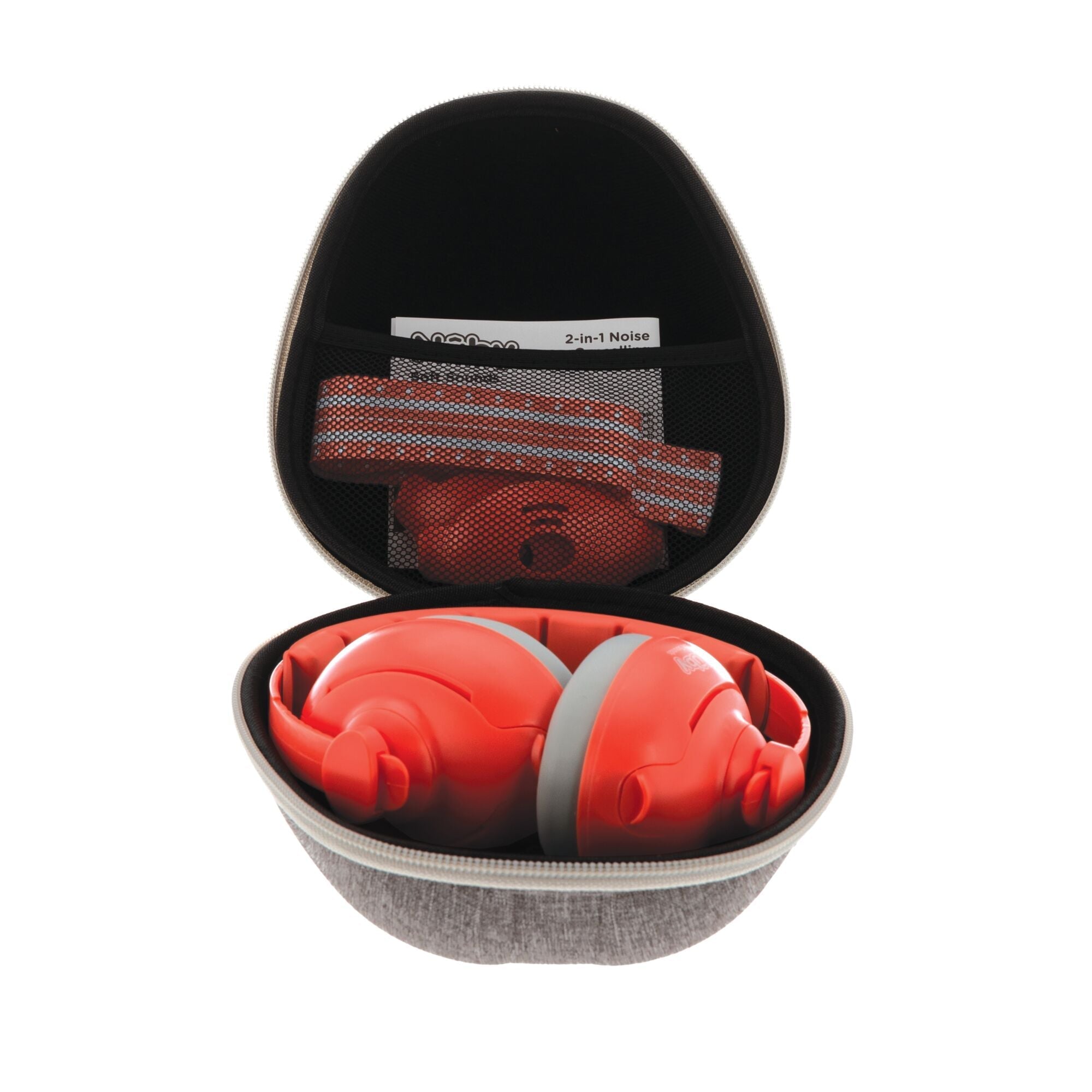 Soft Sounds 2-in-1 Noise Cancelling Earmuffs | Orange (0N68)