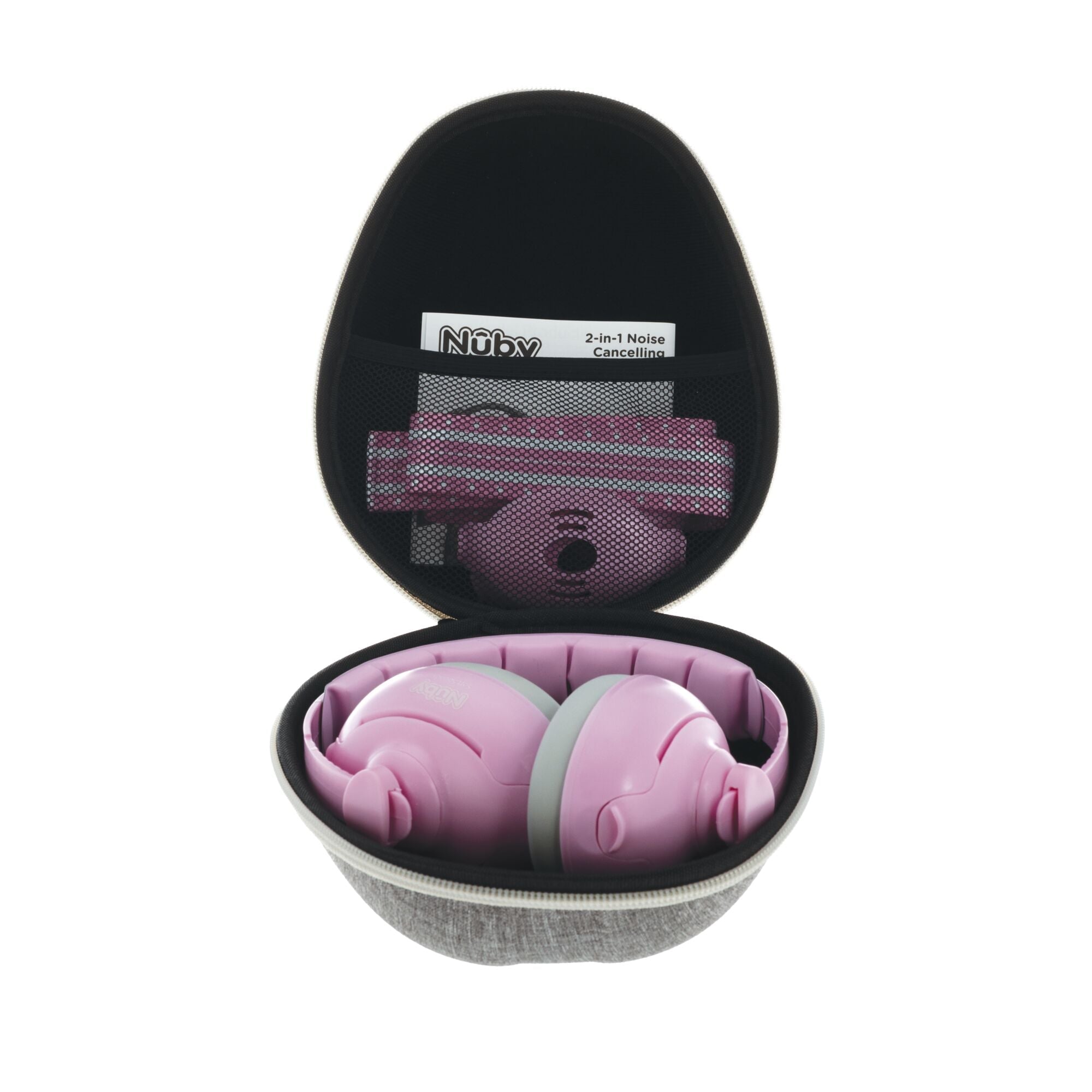 Soft Sounds 2-in-1 Noise Cancelling Earmuffs | Pink (XF6D)