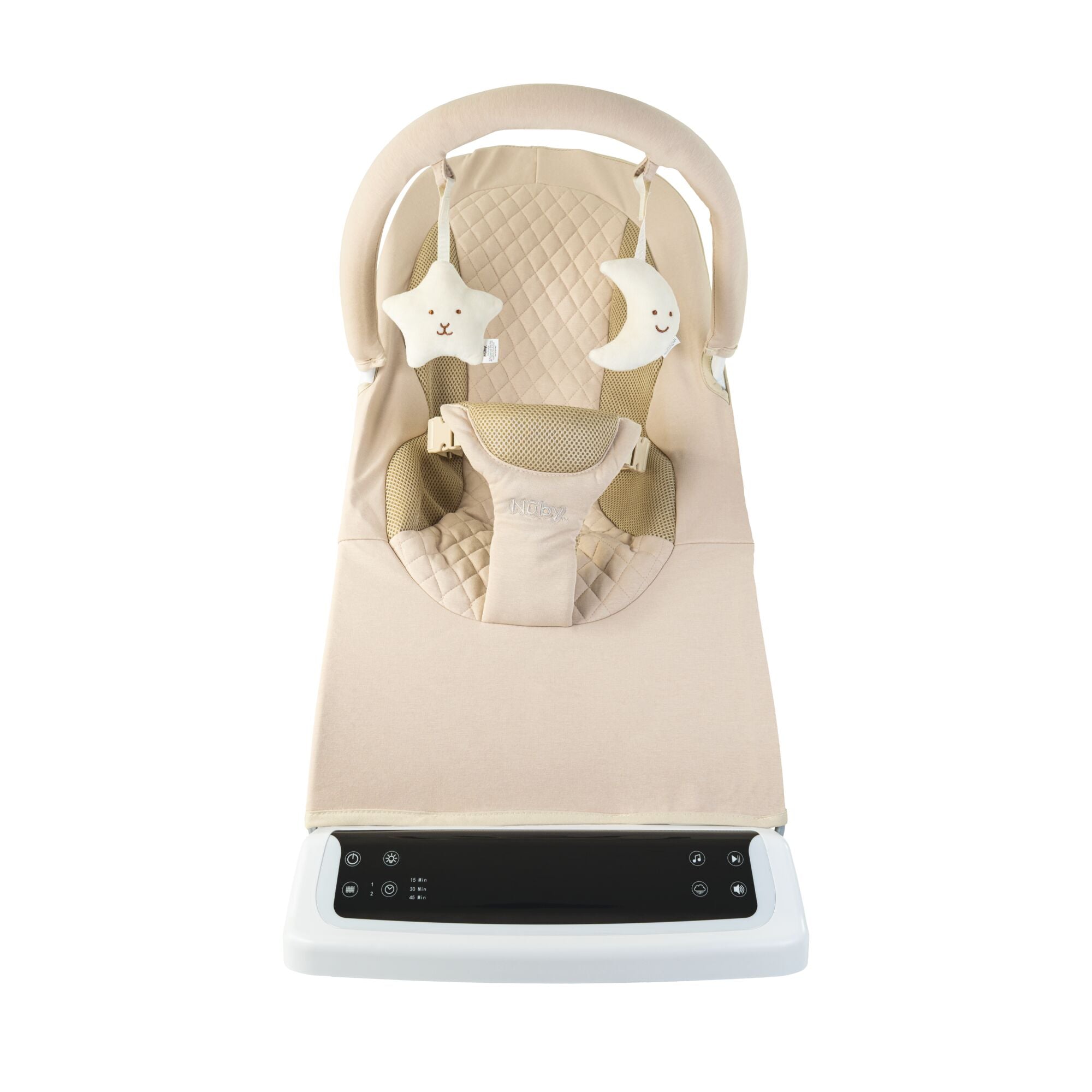 Deluxe Baby Bouncer Seat | Khaki (QXMN)